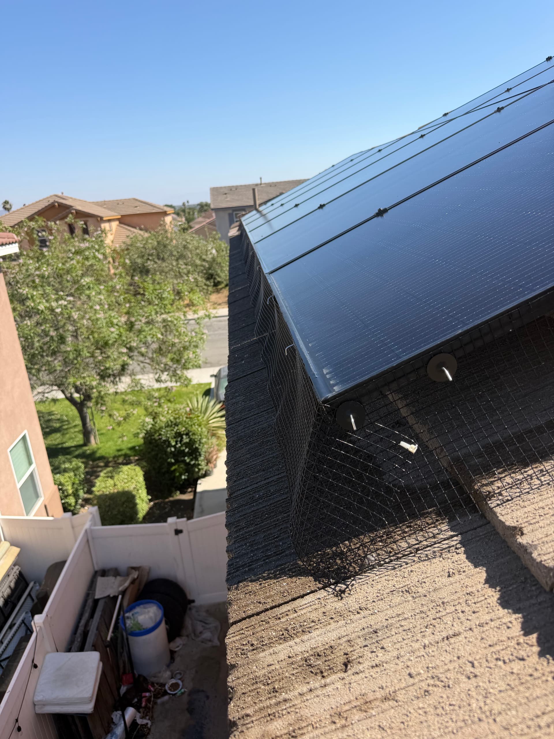 Gallery photos for Solar Panel Bird Proofing and Cleaning Done Right in Fontana: Image #4