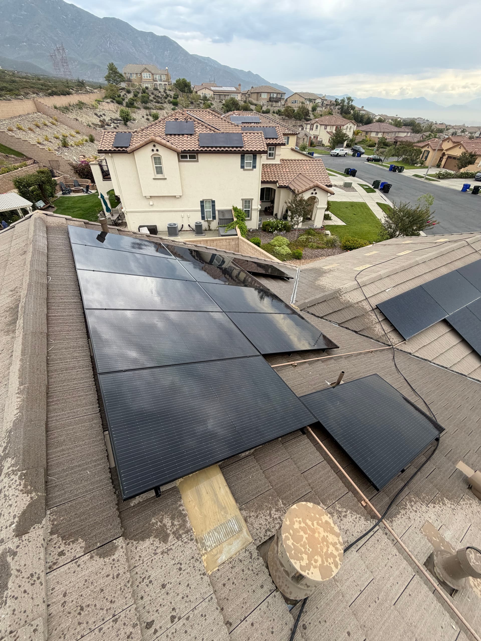 Gallery photos for Biannual Solar Panel Cleaning in Rancho Cucamonga: Image #1