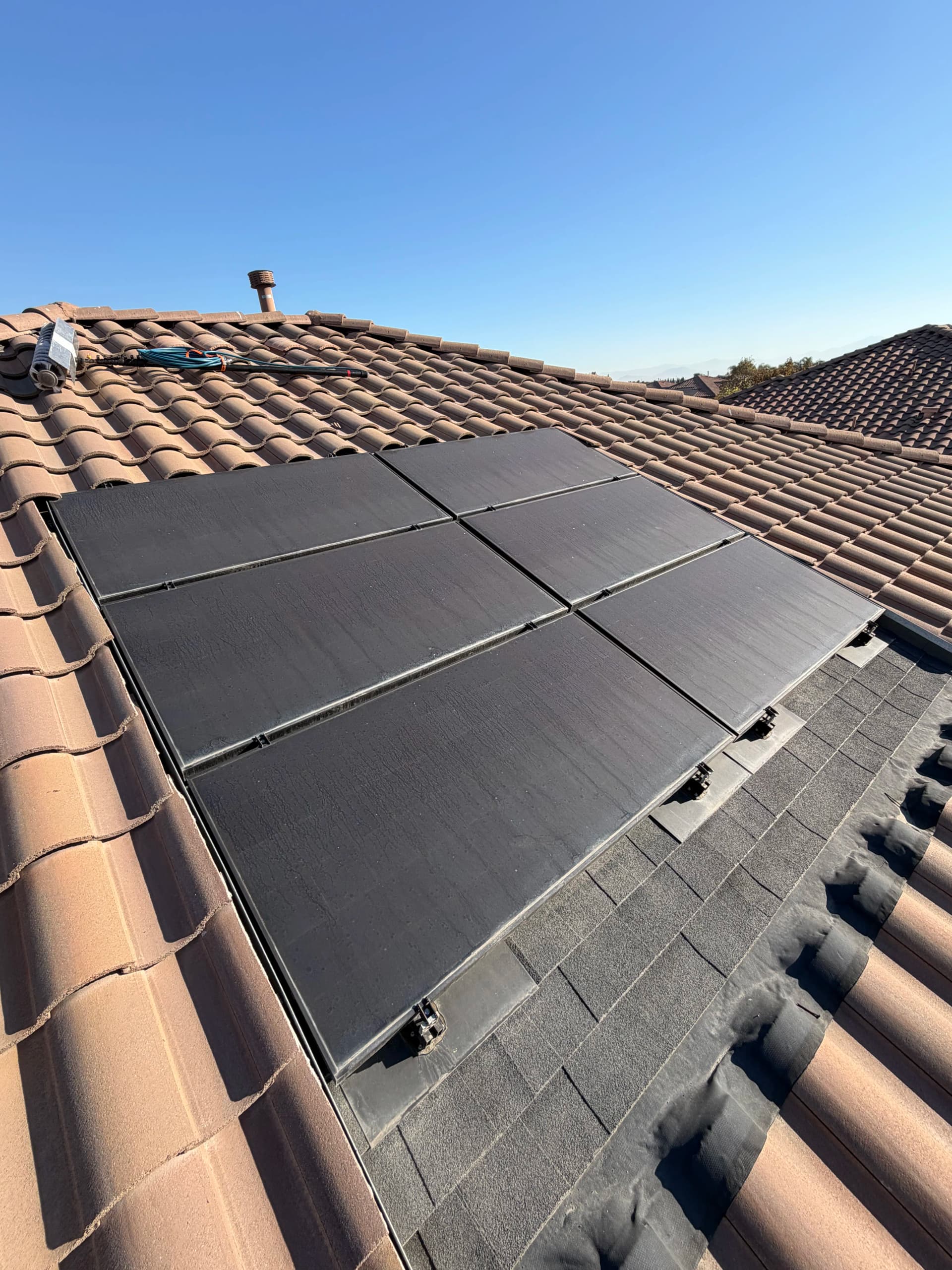 Gallery photos for Solar Panel Cleaning for an Eastvale Homeowner: Image #1