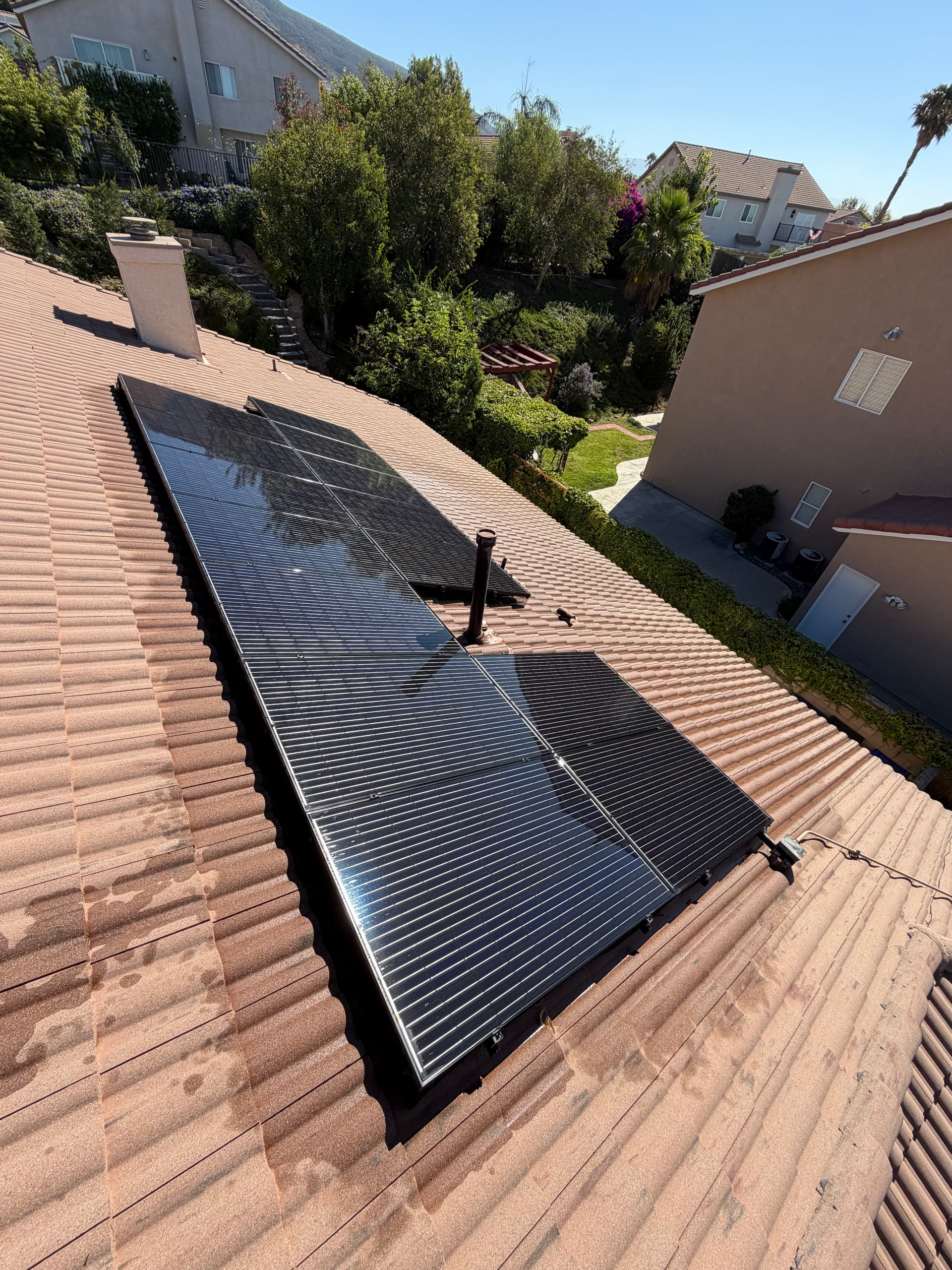 Biannual Solar Panel Cleaning in North Fontana image