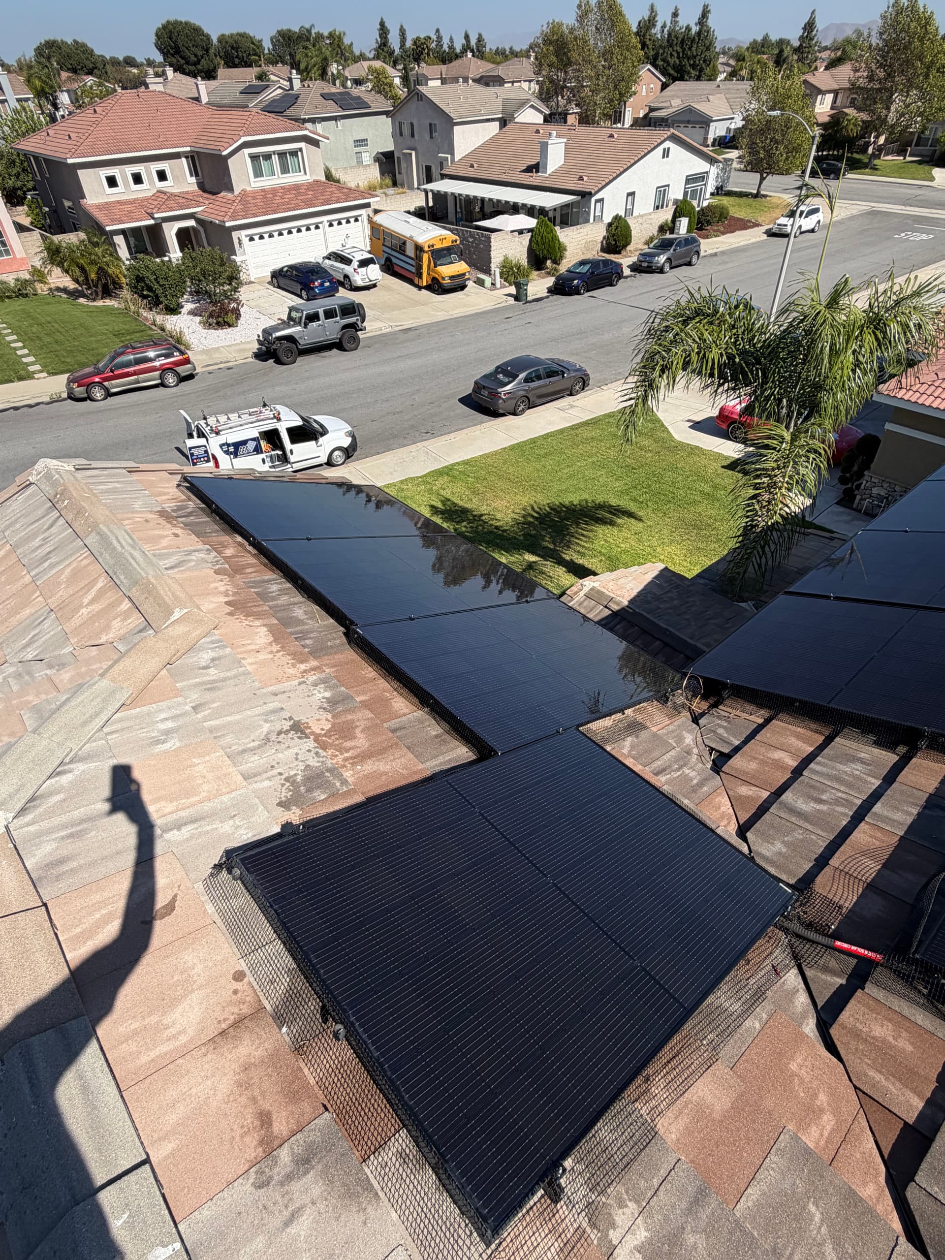 Gallery photos for Biannual Solar Panel Cleaning Done Right in Fontana: Image #2