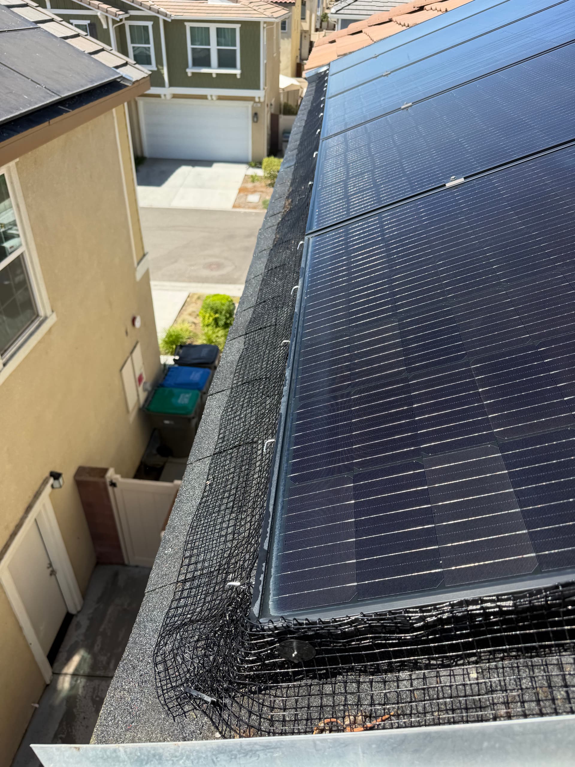 Solar Panel Bird Proofing and Cleaning in Chino image