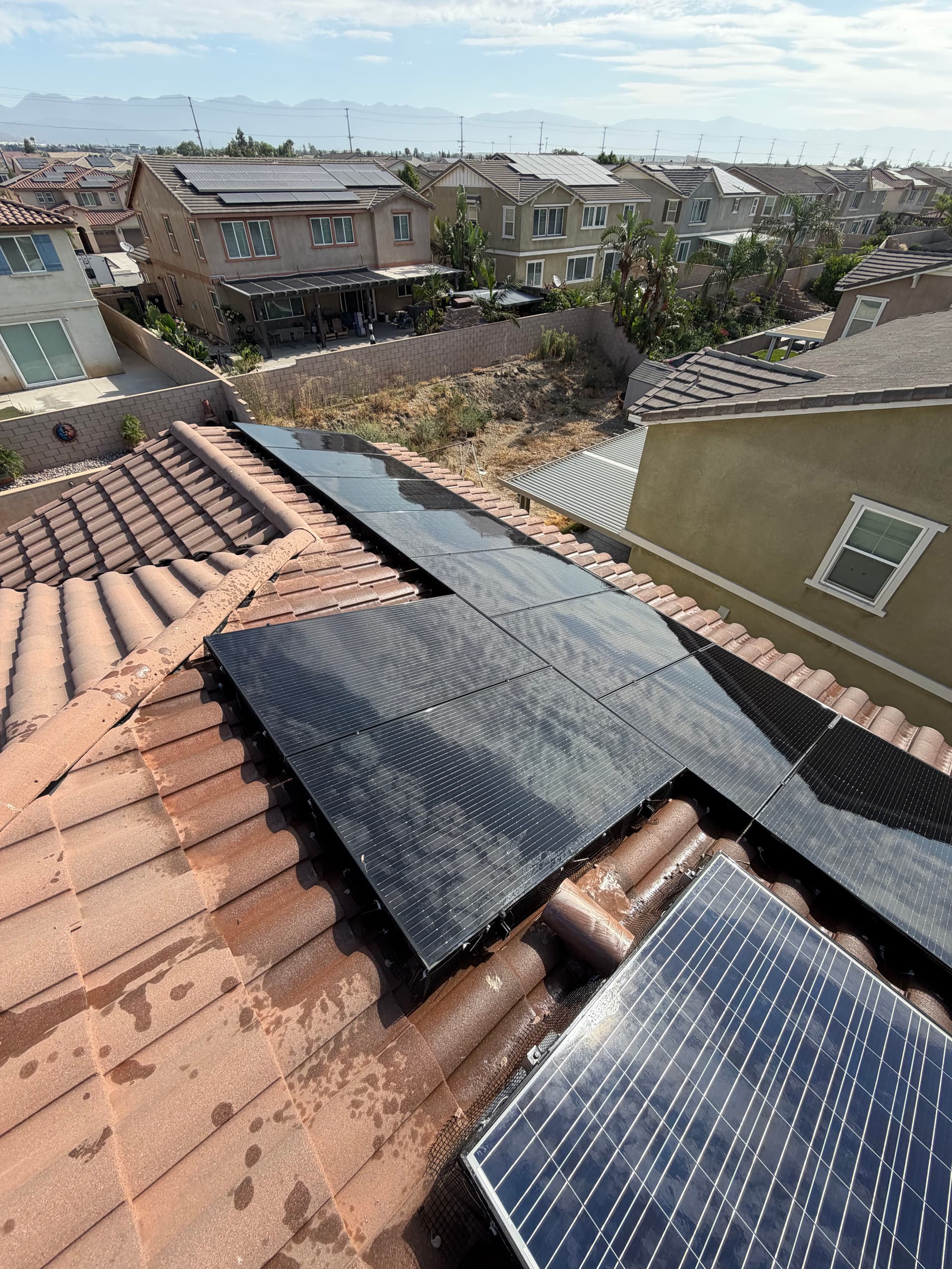 Solar Panel Cleaning Done Right in North Fontana image