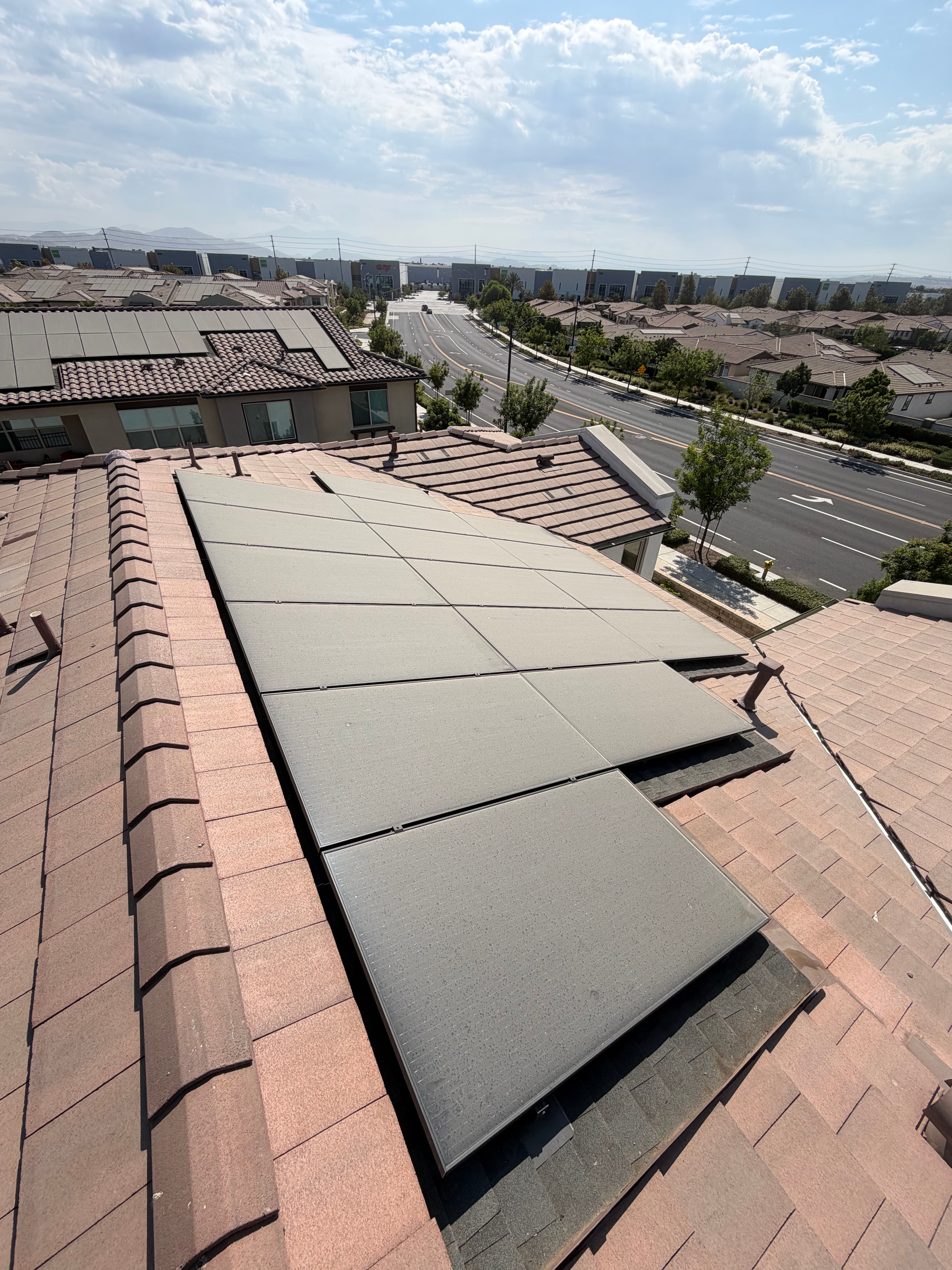 Project Solar Panel Cleaning After Ontario Ranch Warehouse Fire Ash image