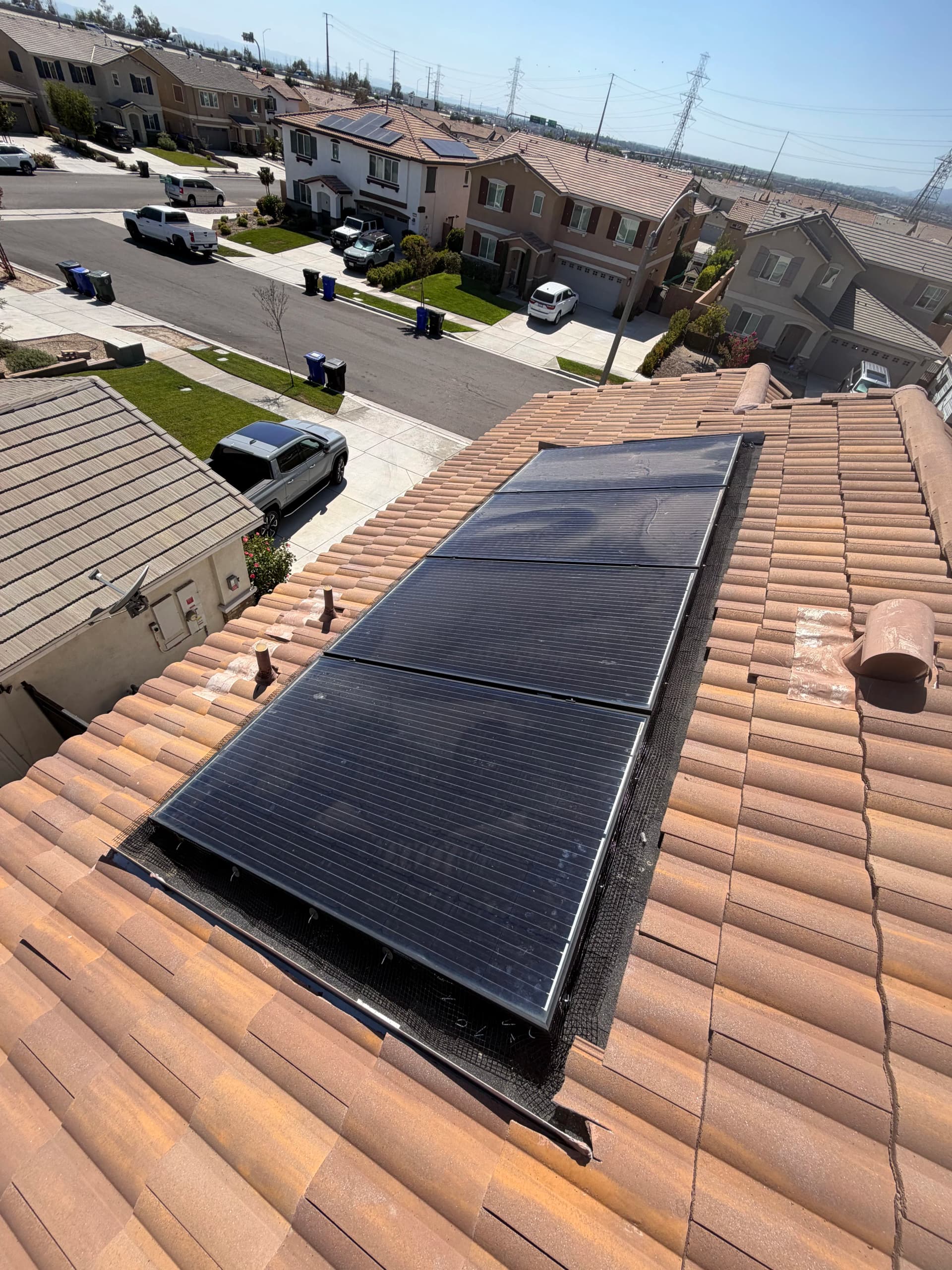 Gallery photos for Solar Panel Bird Proofing Done Right in Fontana: Image #8