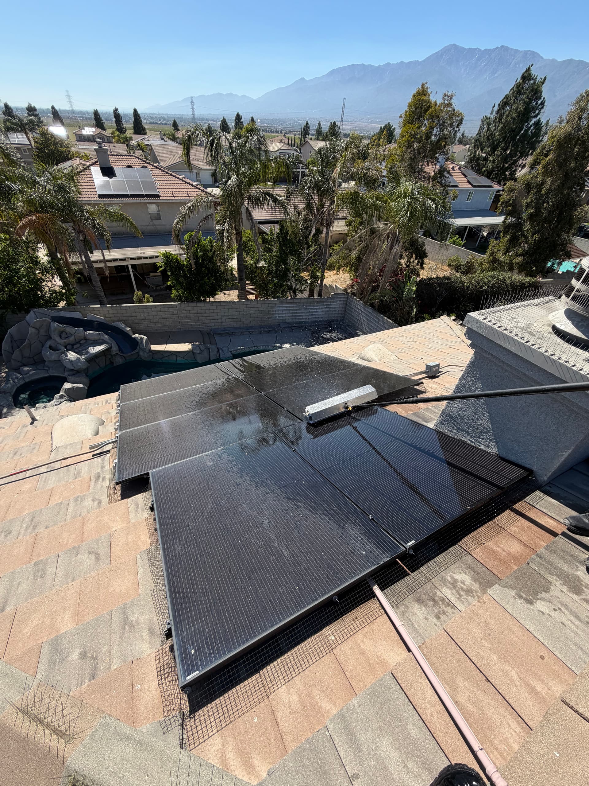 Gallery photos for Biannual Solar Panel Cleaning Done Right in Fontana: Image #4