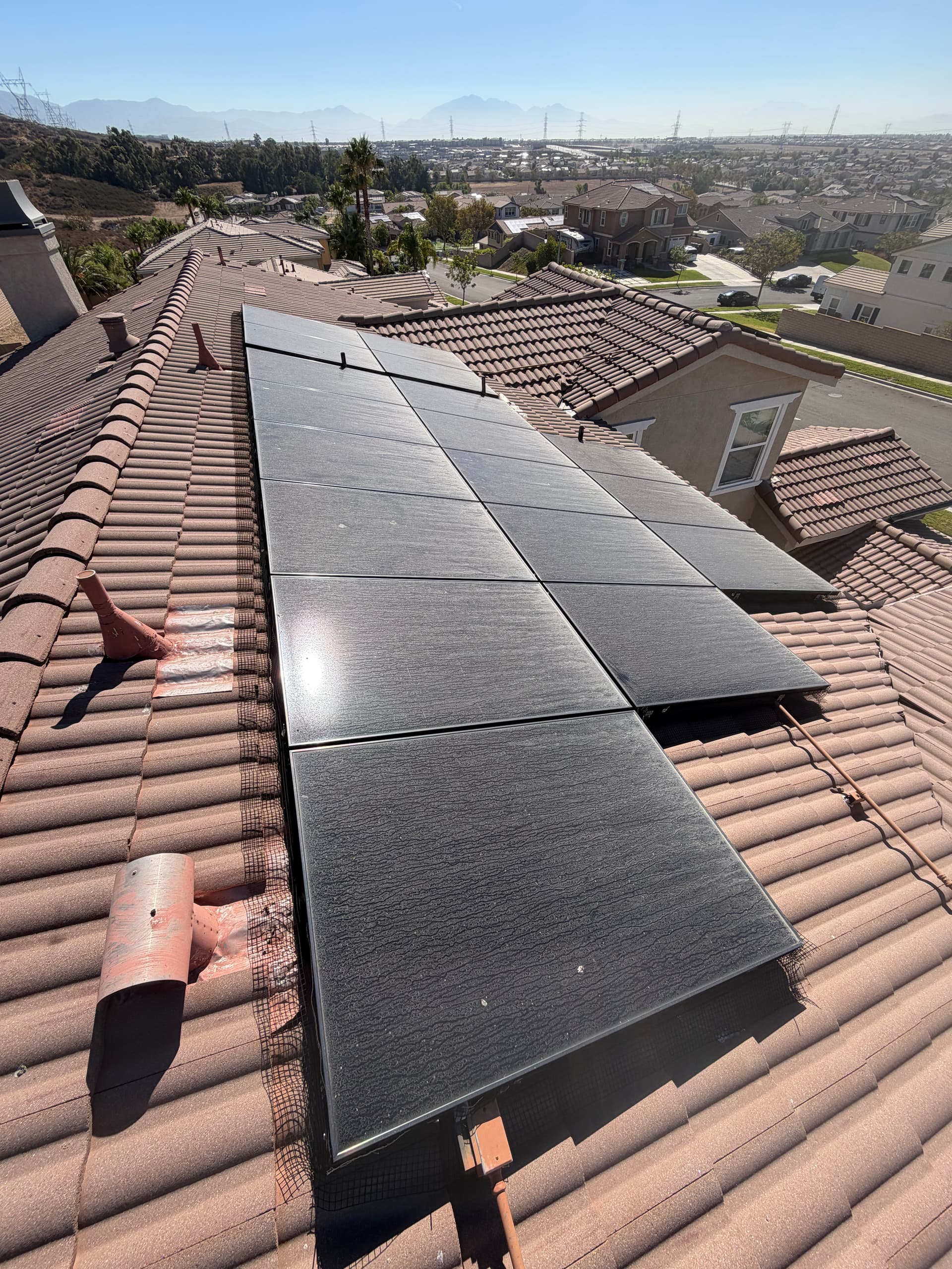 Gallery photos for Solar Panel Cleaning and Bird Proofing in Fontana: Image #5