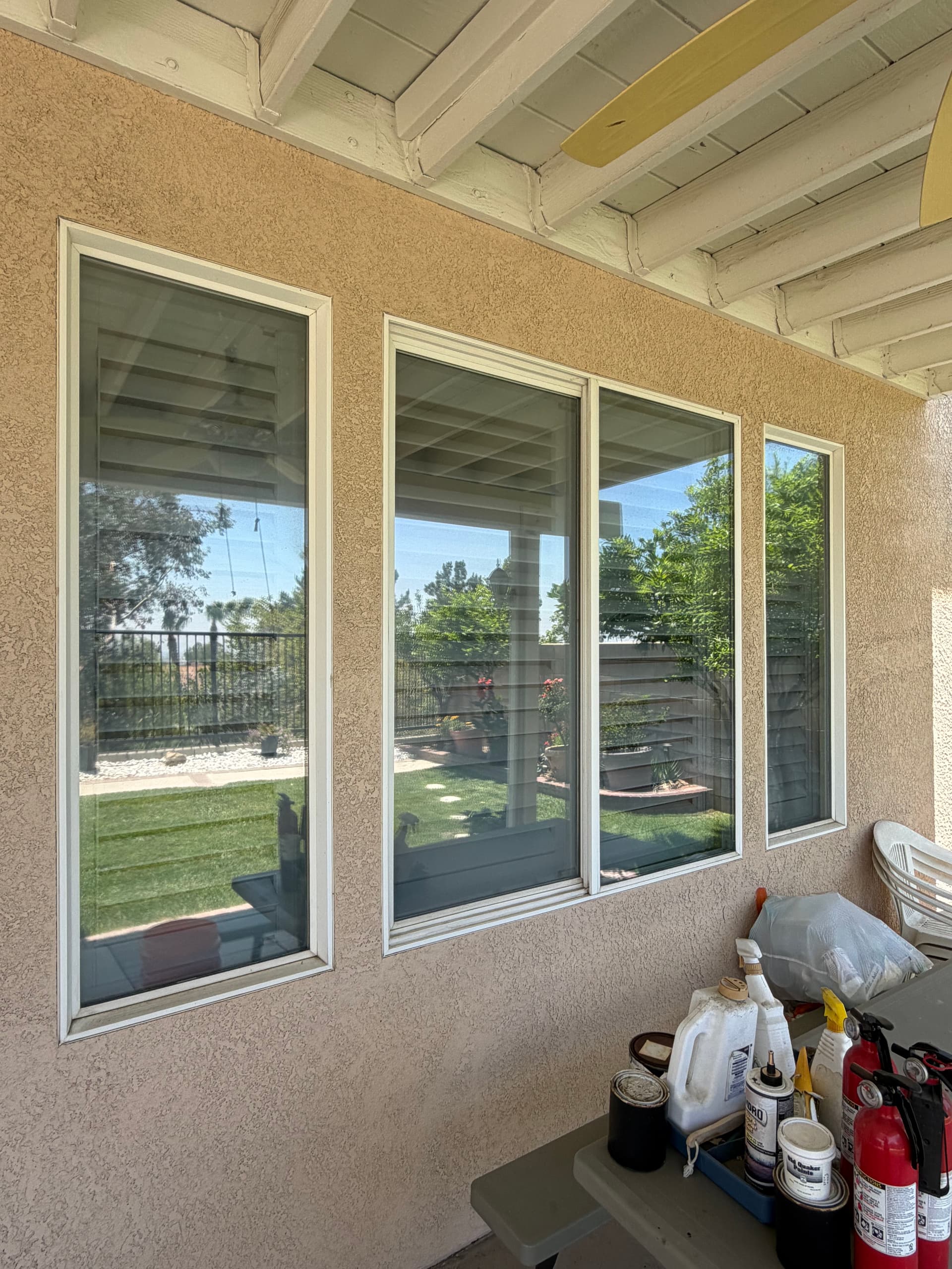 Gallery photos for North Fontana Home Gets Full Window and Solar Panel Cleaning: Image #1