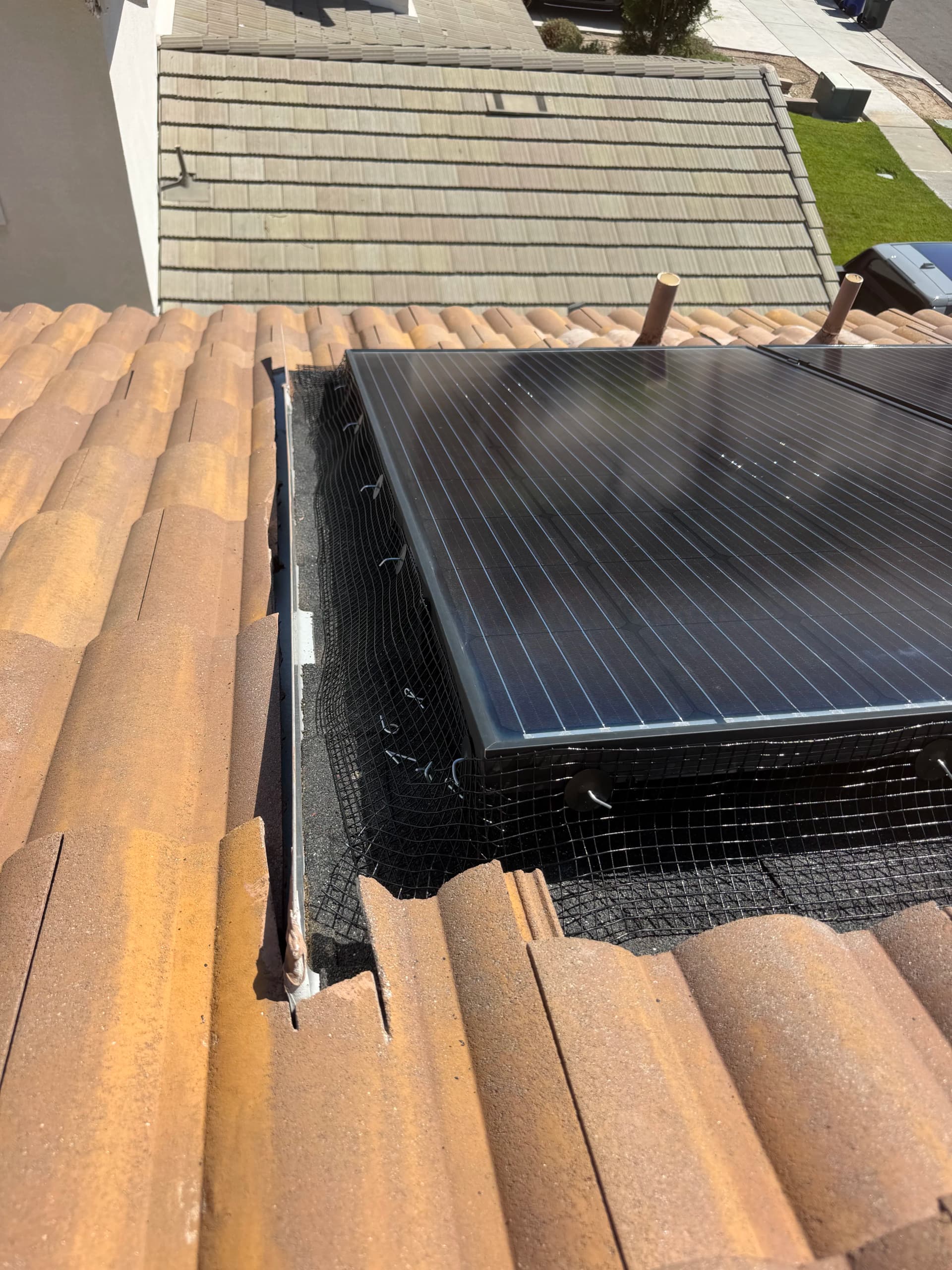 Gallery photos for Solar Panel Bird Proofing Done Right in Fontana: Image #6