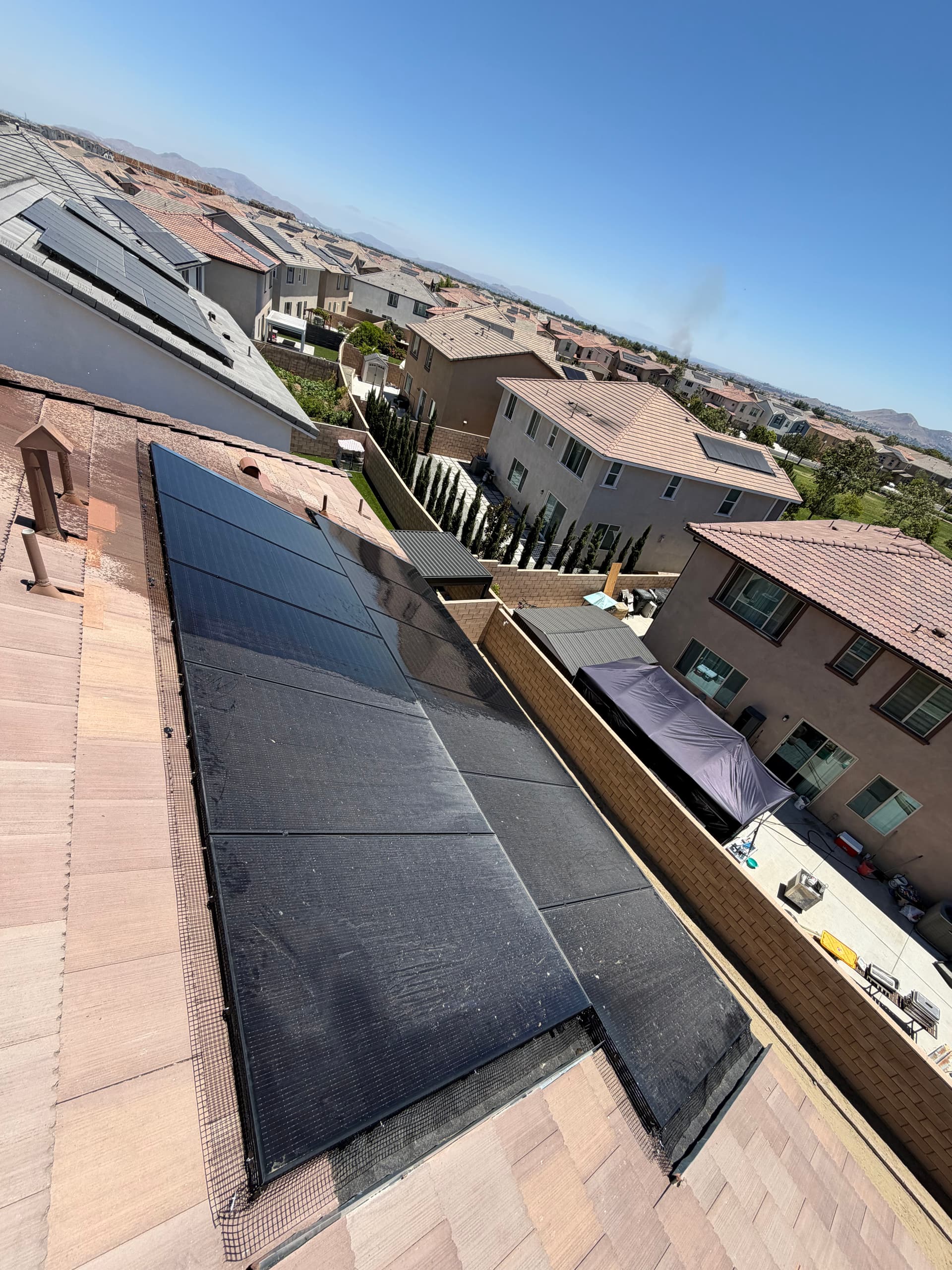 Gallery photos for Solar Panel Bird Proofing and Cleaning in Ontario Ranch: Image #6