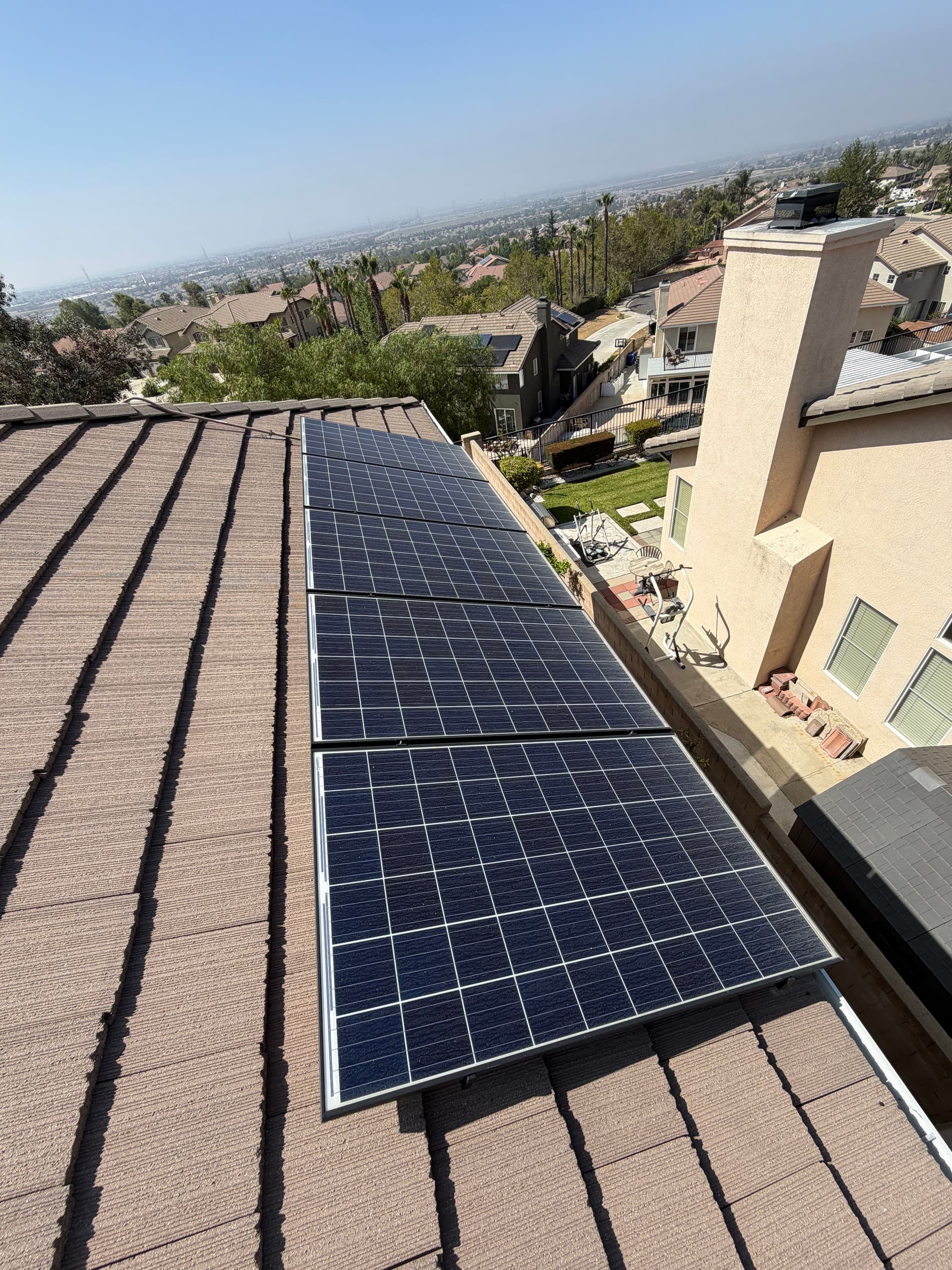 Gallery photos for North Fontana Home Gets Full Window and Solar Panel Cleaning: Image #8