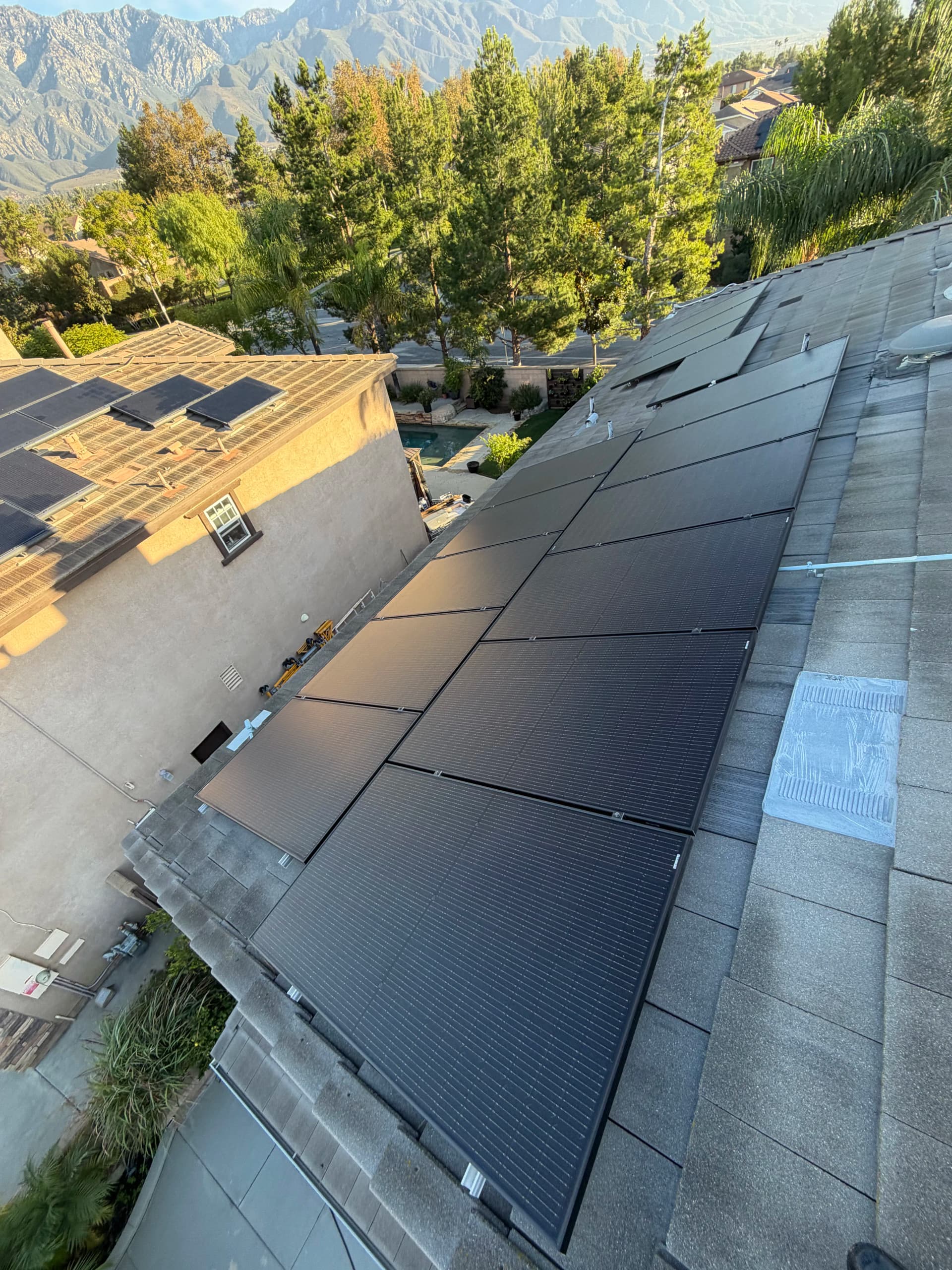 Gallery photos for Quarterly Solar Panel Cleaning Keeping Upland Homes Running Right: Image #6