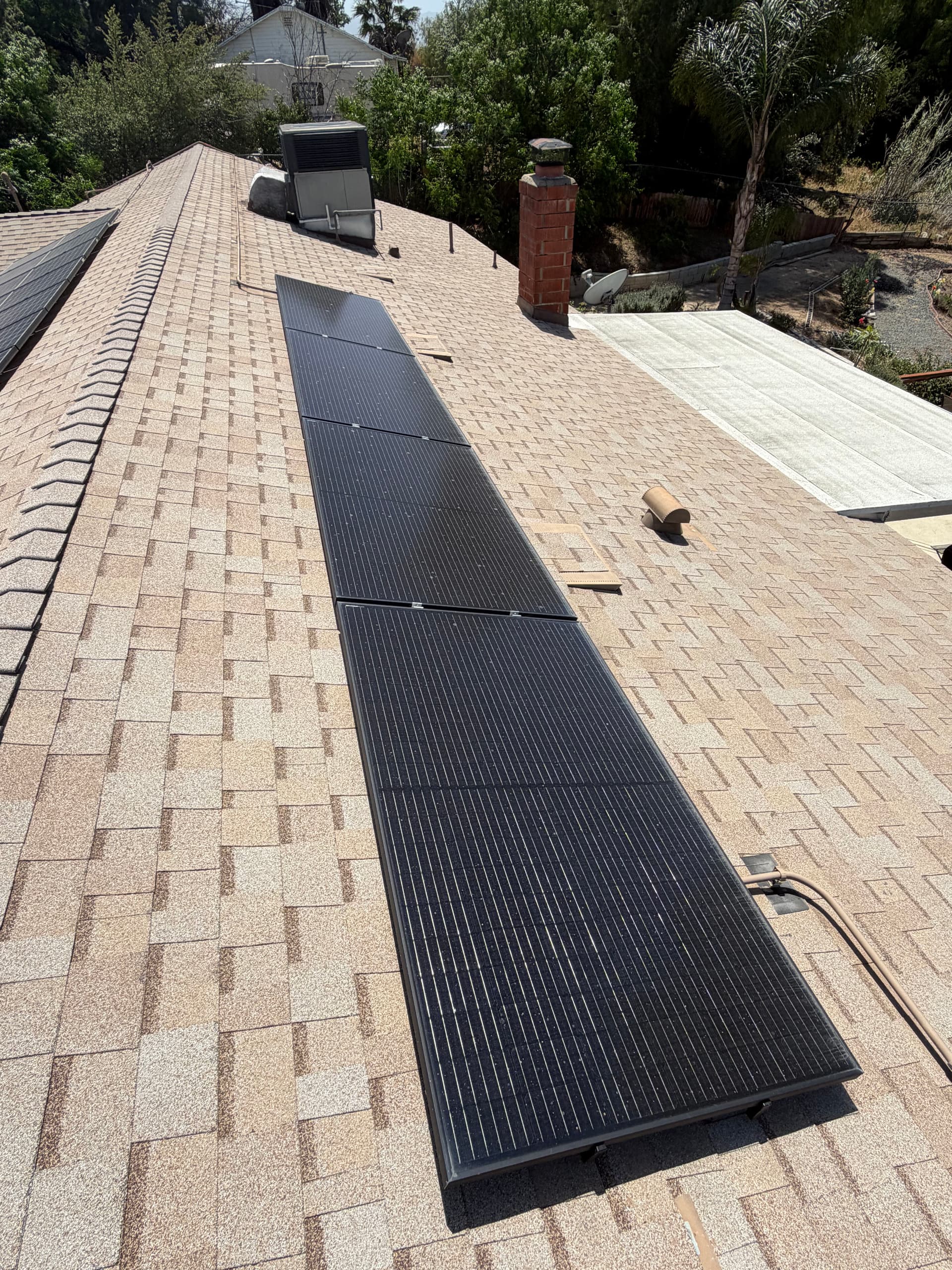 33 Solar Panels Cleaned in Jurupa Valley - 23% Production Boost