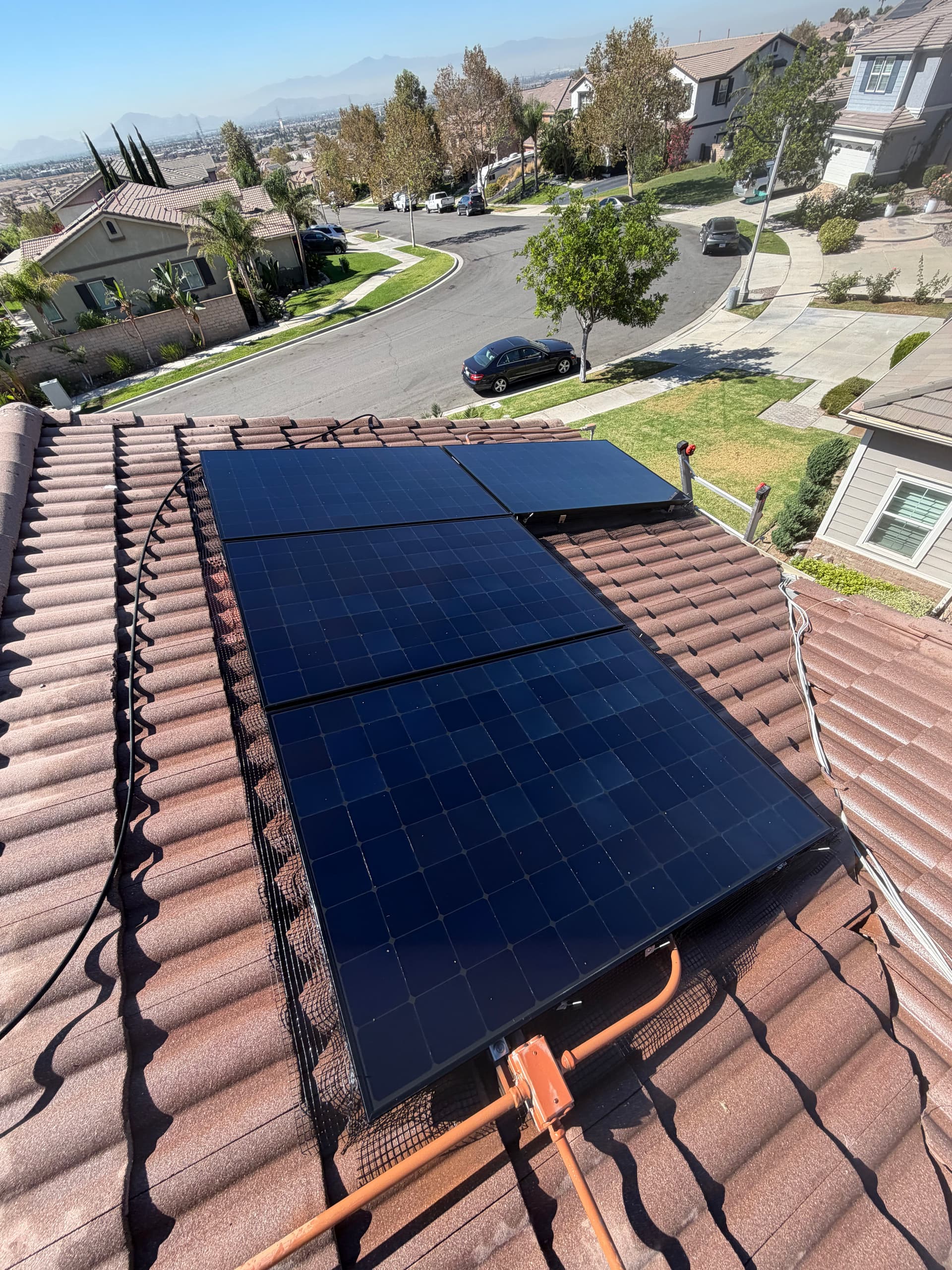 Solar Panel Cleaning and Bird Proofing in Fontana image