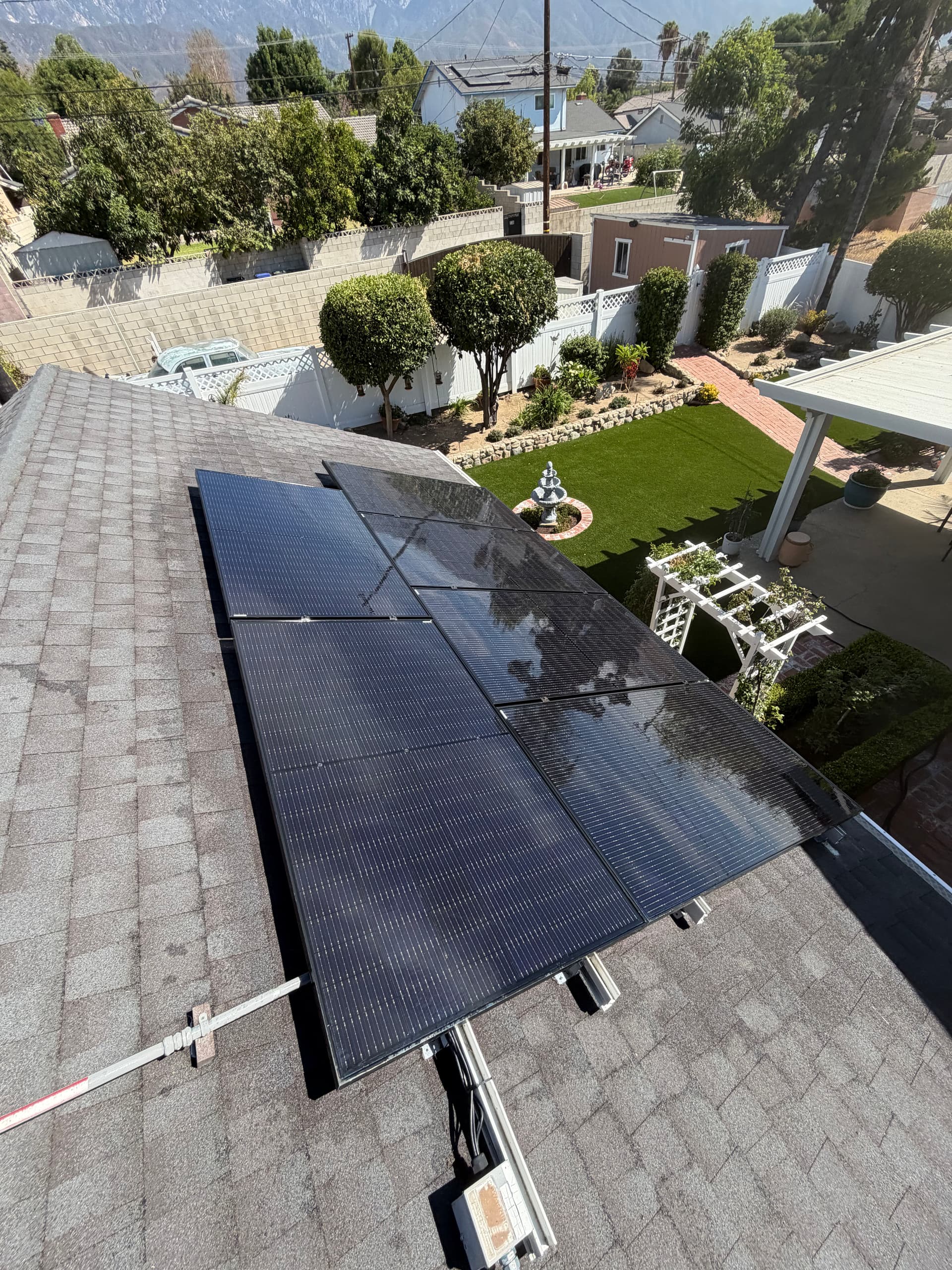 Solar Panel Cleaning in Upland Brings Panels Back to Life image