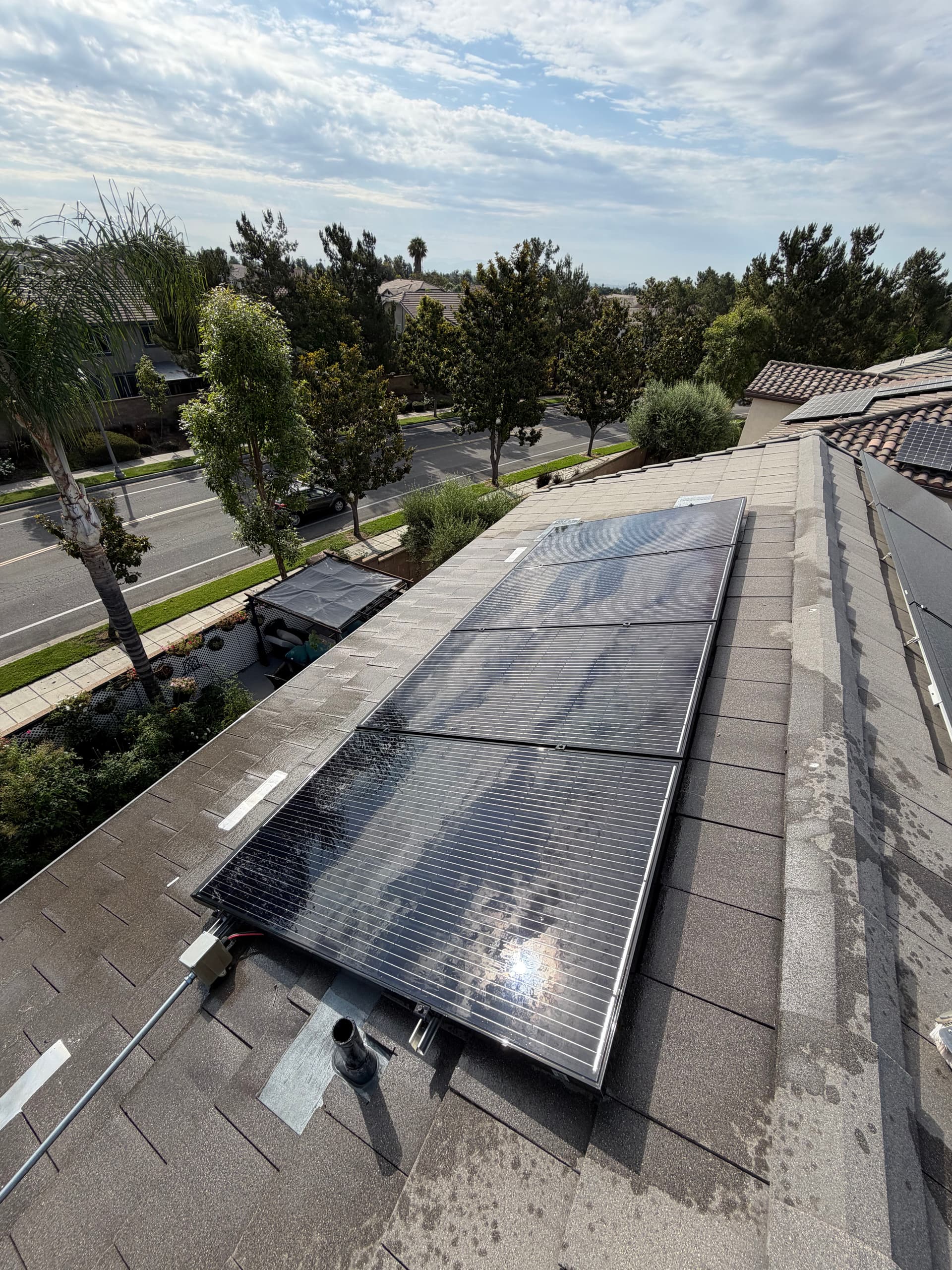 Gallery photos for Quarterly Solar Panel Cleaning at The Colonies in Upland: Image #3