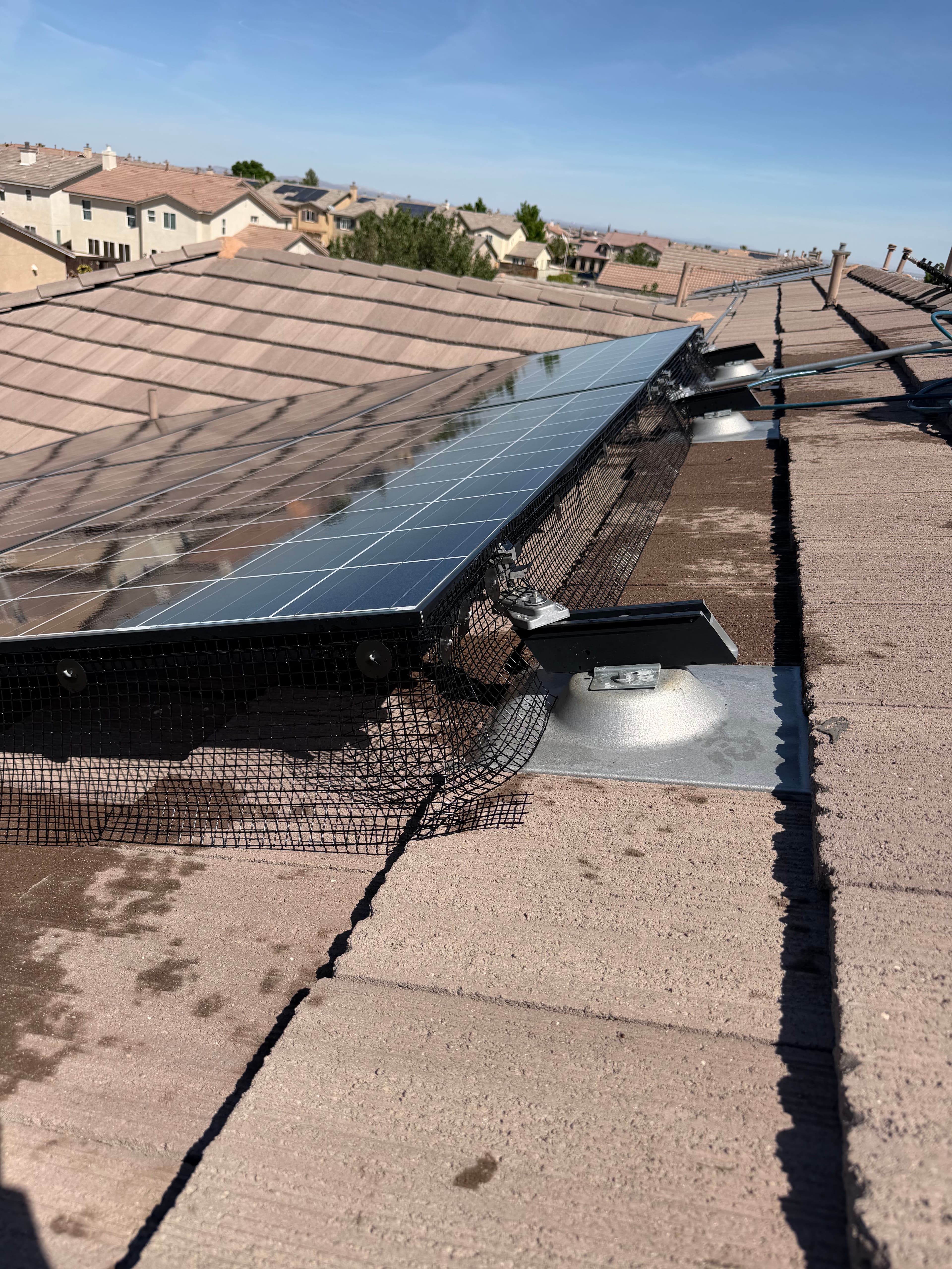 Project Solar Panel Bird Proofing and Cleaning in Victorville image