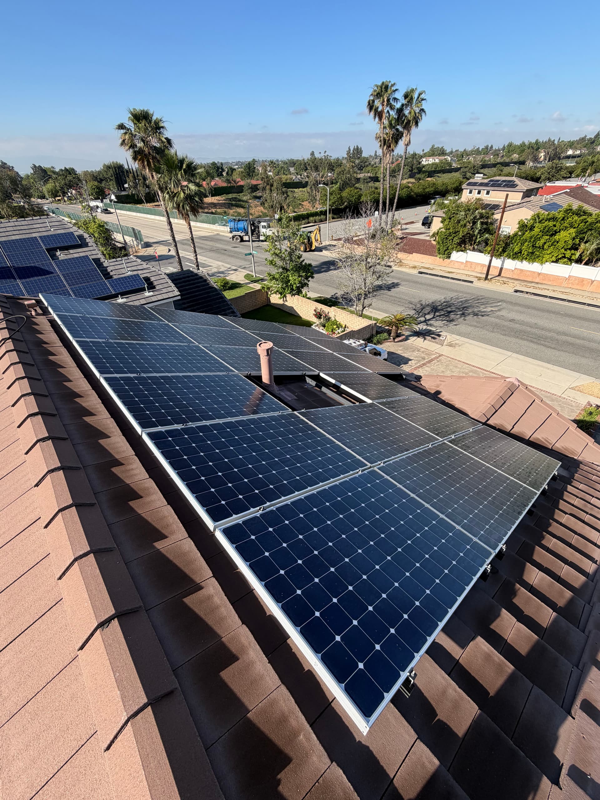 Rooftop Solar Panel Cleaning Done Right in Rancho Cucamonga image