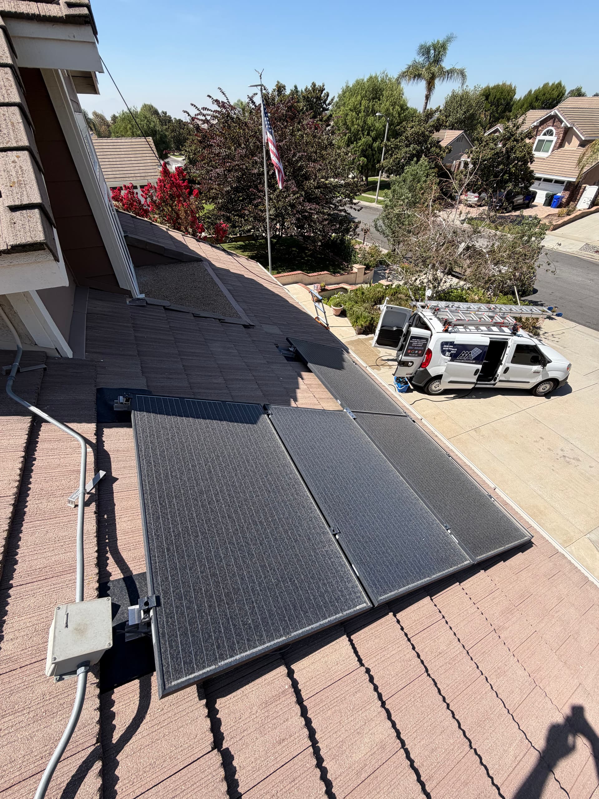 Gallery photos for Biannual Solar Panel Cleaning Done Right in Rancho Cucamonga: Image #5
