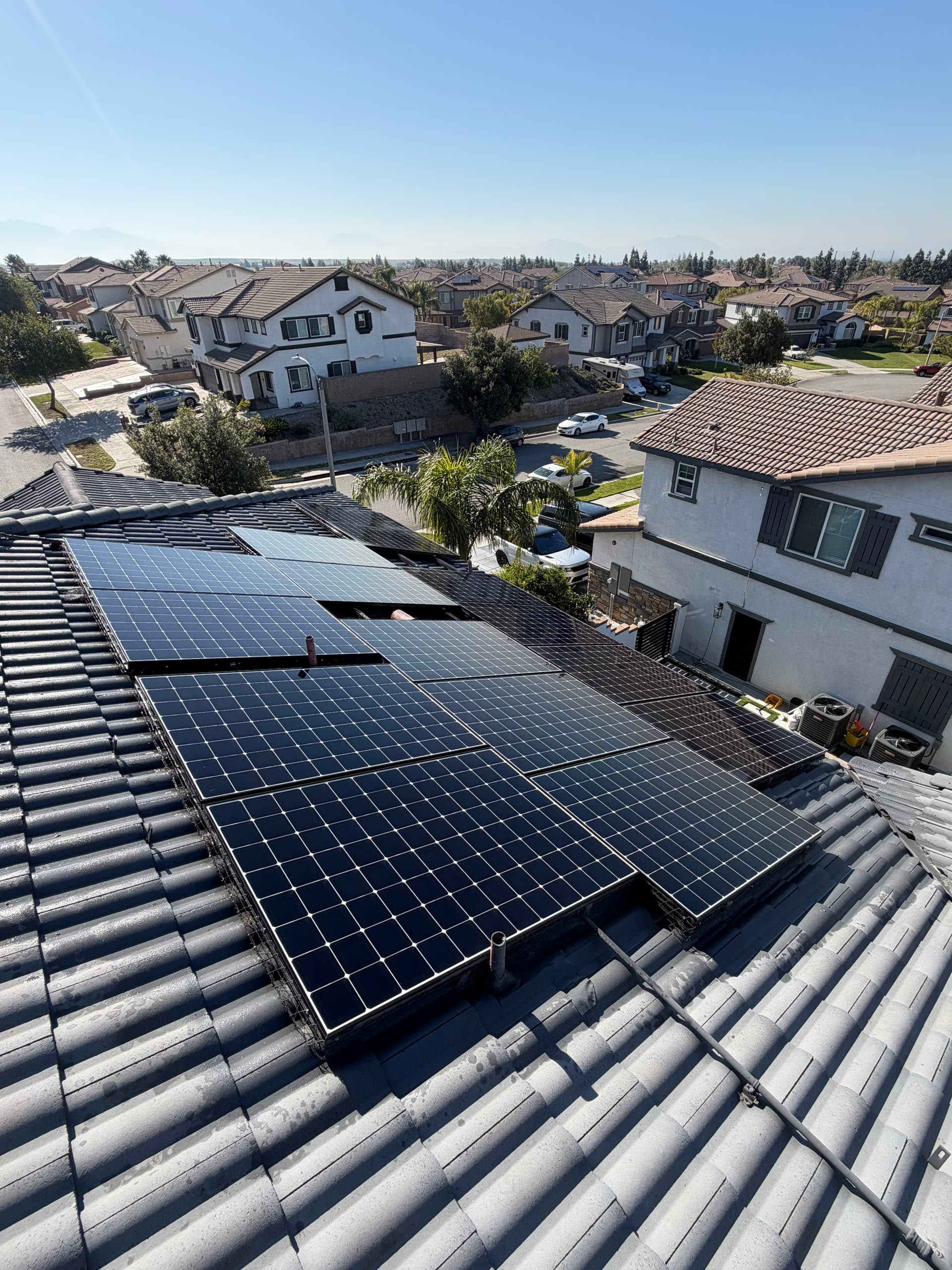 Solar Panel Cleaning and Care in North Fontana image