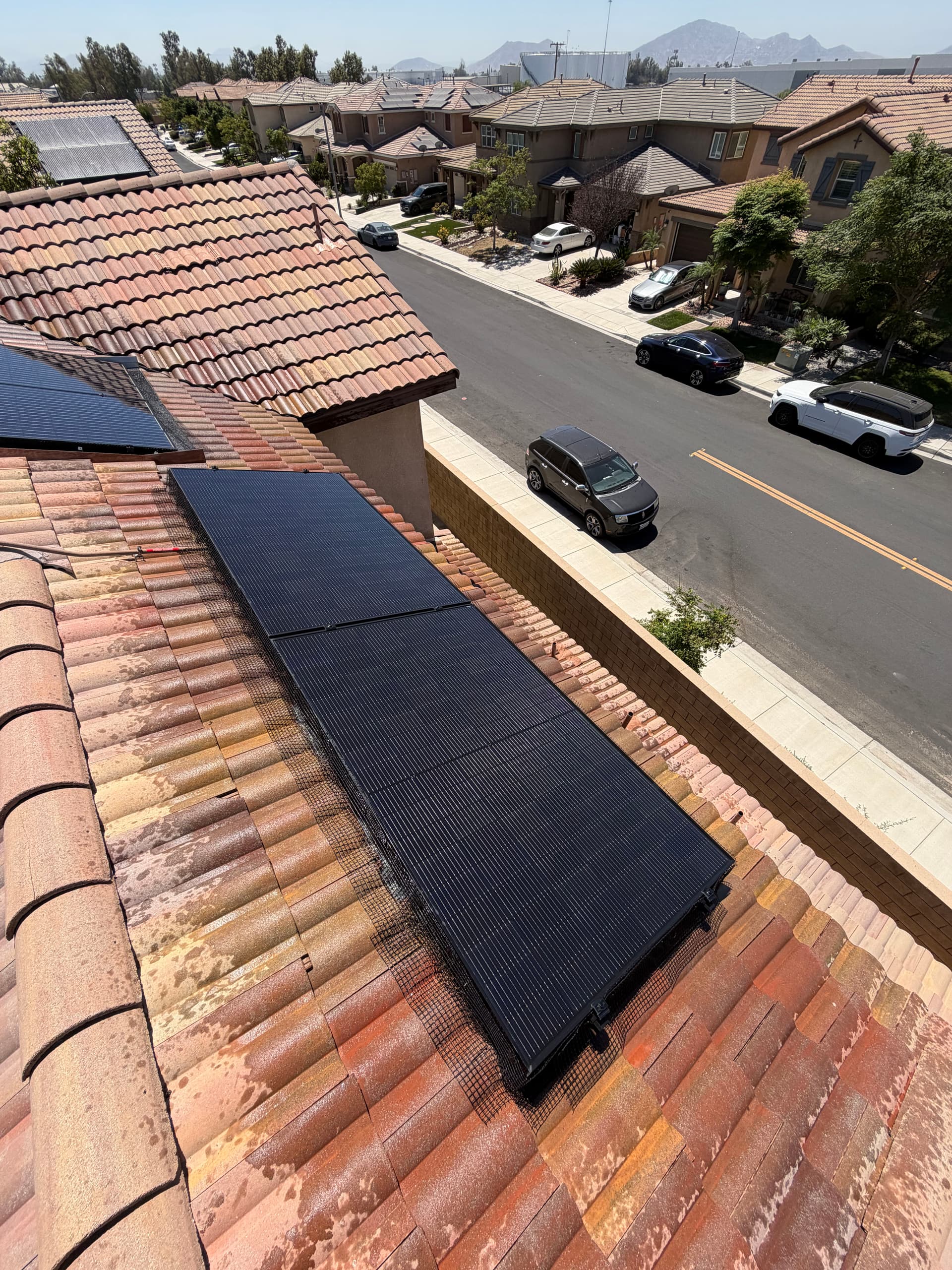 Gallery photos for Solar Panel Cleaning and Bird Proofing in Fontana: Image #2