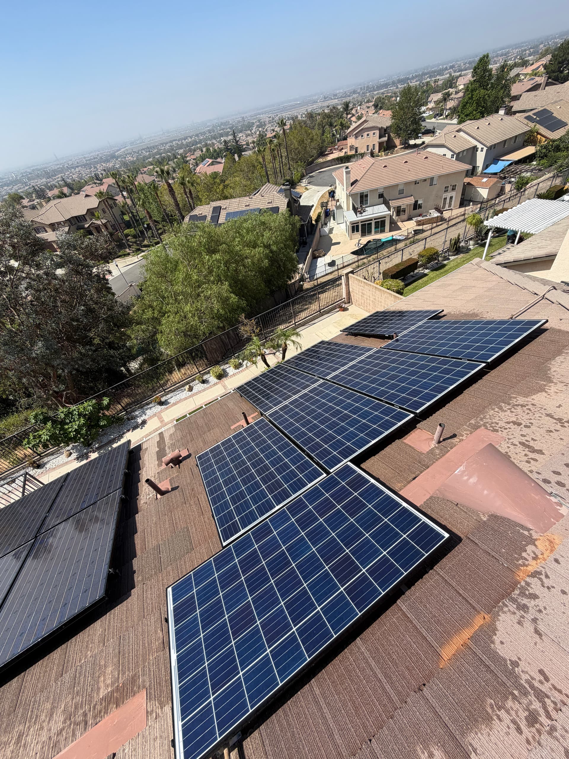 Gallery photos for North Fontana Home Gets Full Window and Solar Panel Cleaning: Image #6
