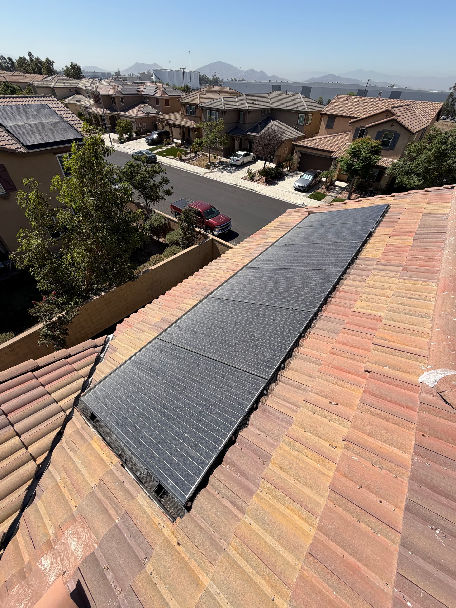 Gallery photos for Solar Panel Cleaning and Bird Proofing in Fontana: Image #4