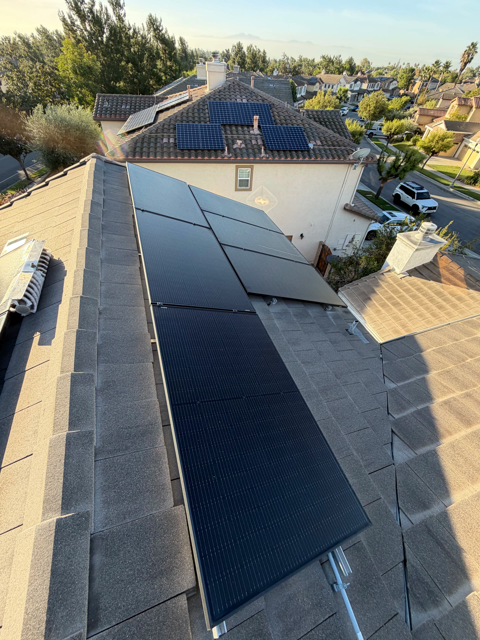 Gallery photos for Quarterly Solar Panel Cleaning Keeping Upland Homes Running Right: Image #7