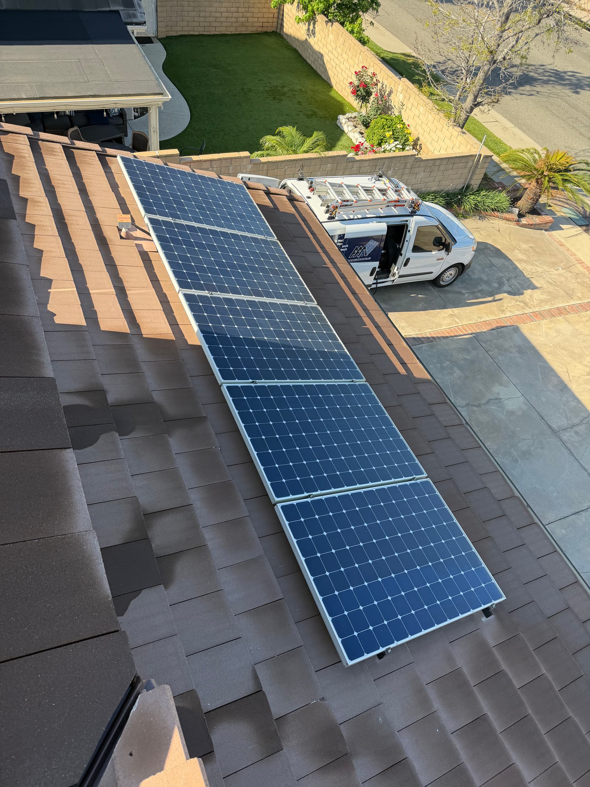 Gallery photos for Rooftop Solar Panel Cleaning Done Right in Rancho Cucamonga: Image #1
