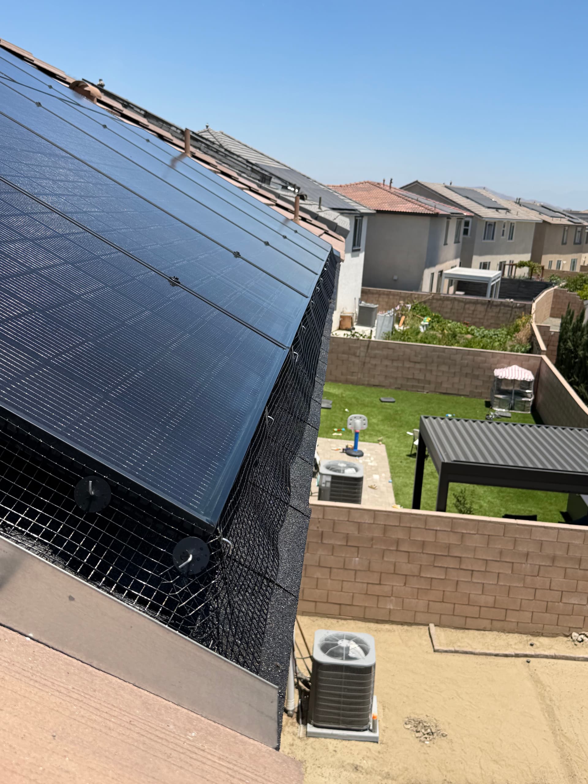 Gallery photos for Solar Panel Bird Proofing and Cleaning in Ontario Ranch: Image #4