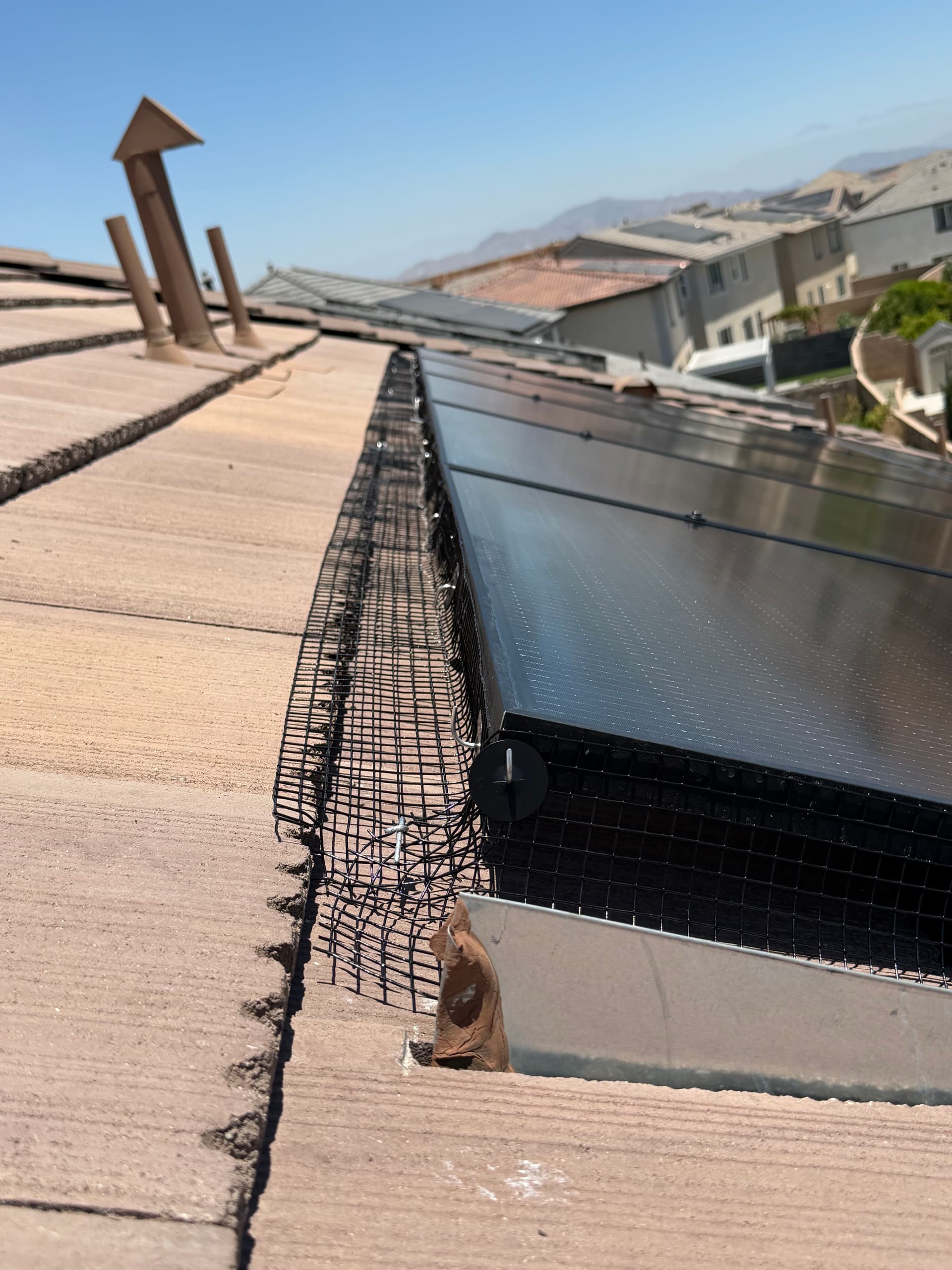 Gallery photos for Solar Panel Bird Proofing and Cleaning in Ontario Ranch: Image #2