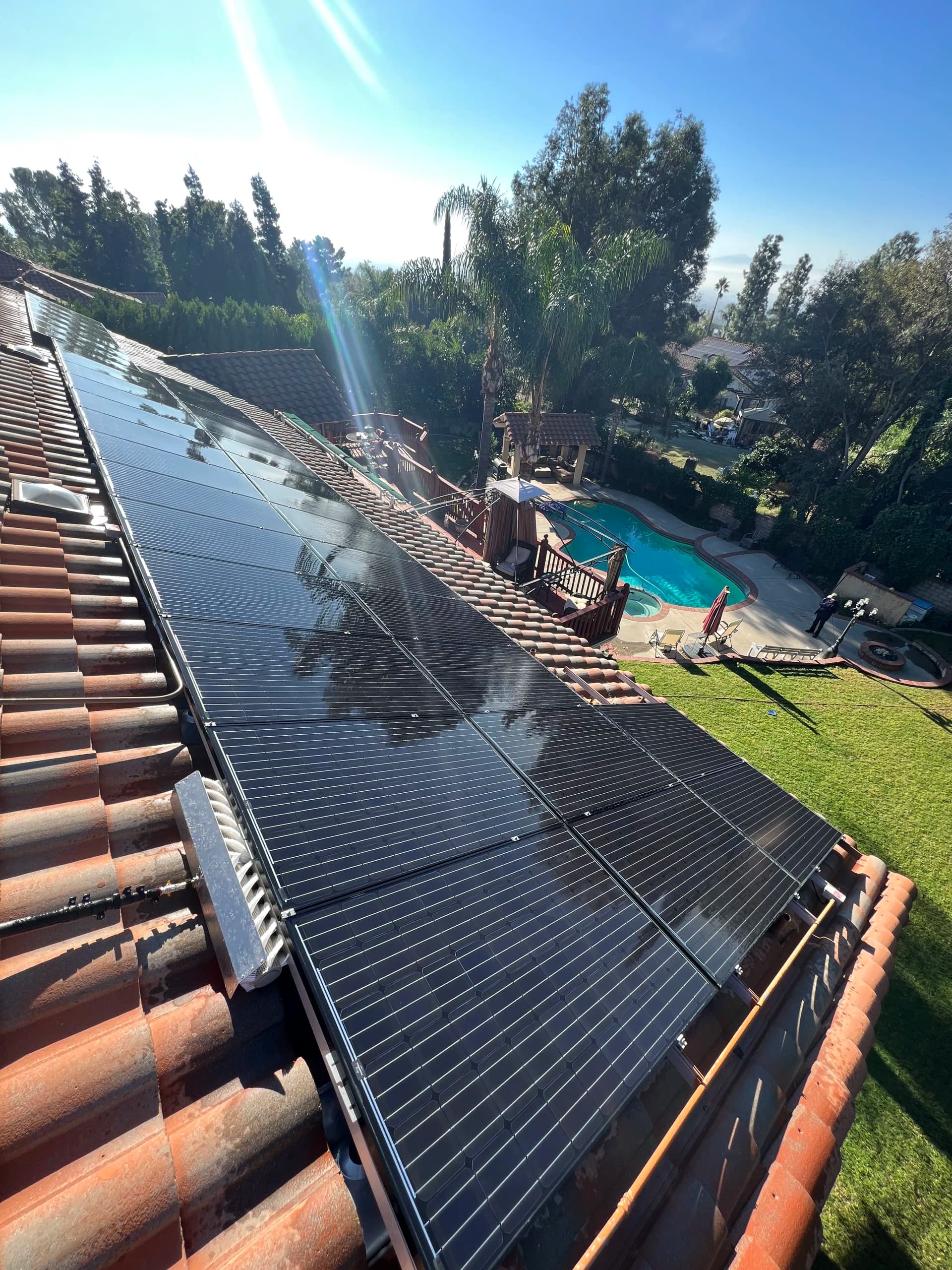 Solar Panel Cleaning in Rancho Cucamonga's Haven Deer Creek Estates image