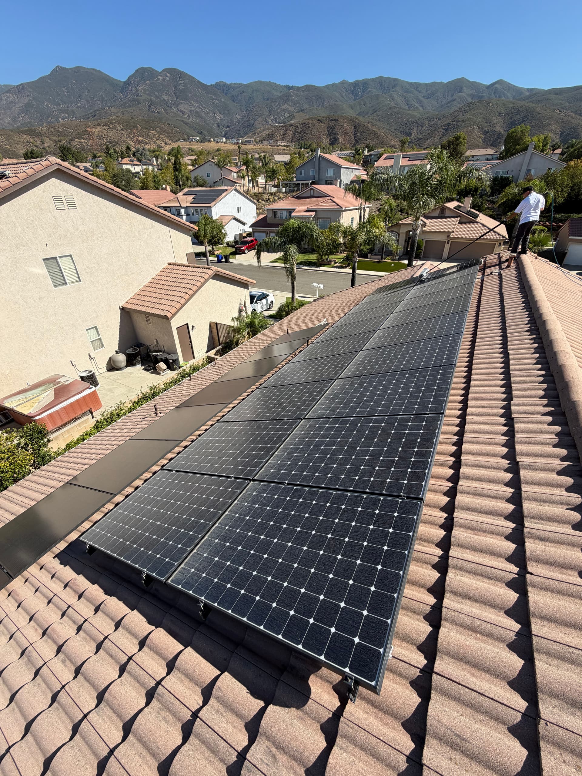Gallery photos for Biannual Solar Panel Cleaning in North Fontana: Image #1