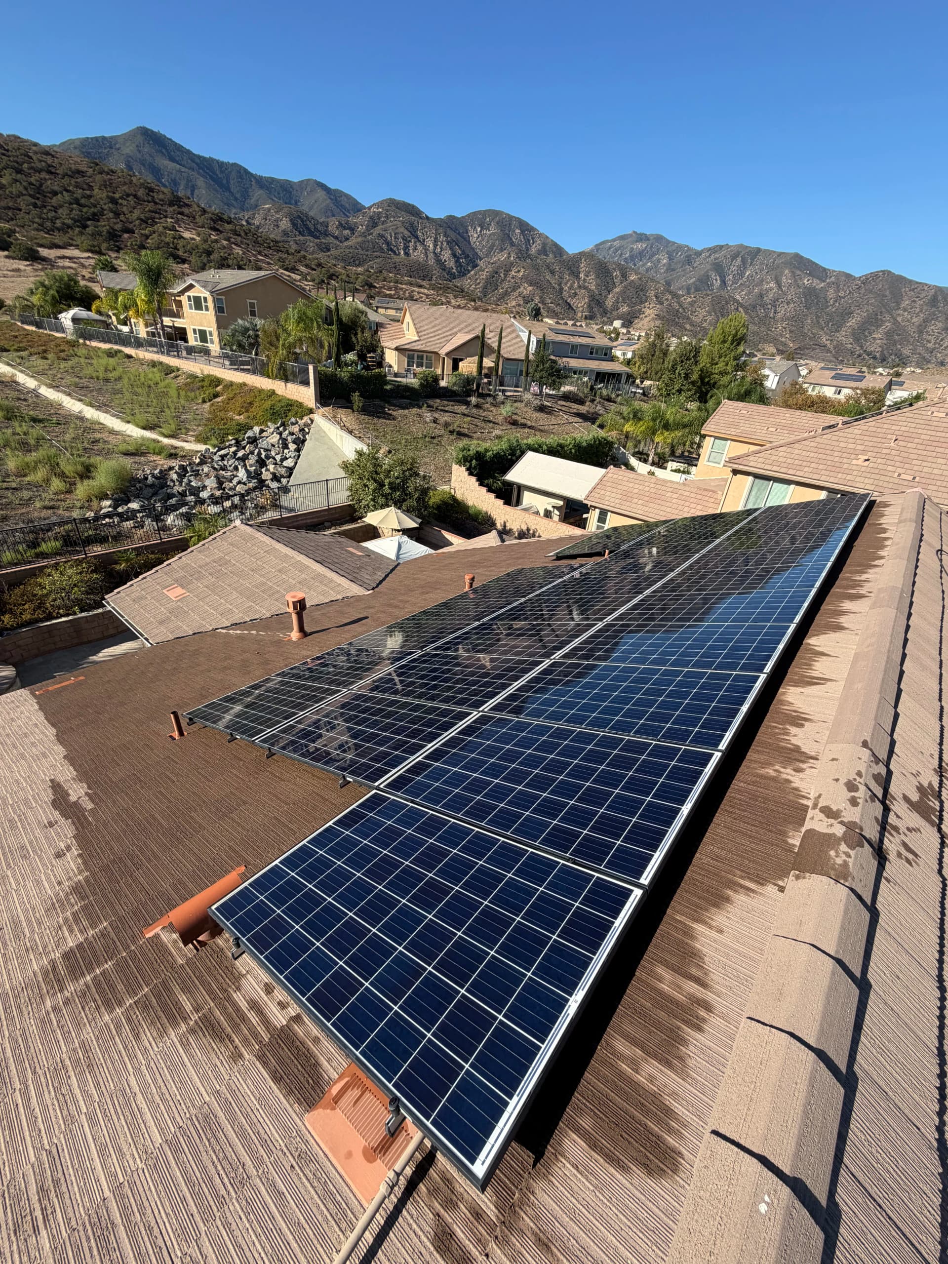 Solar Panel Cleaning in Temescal Valley image