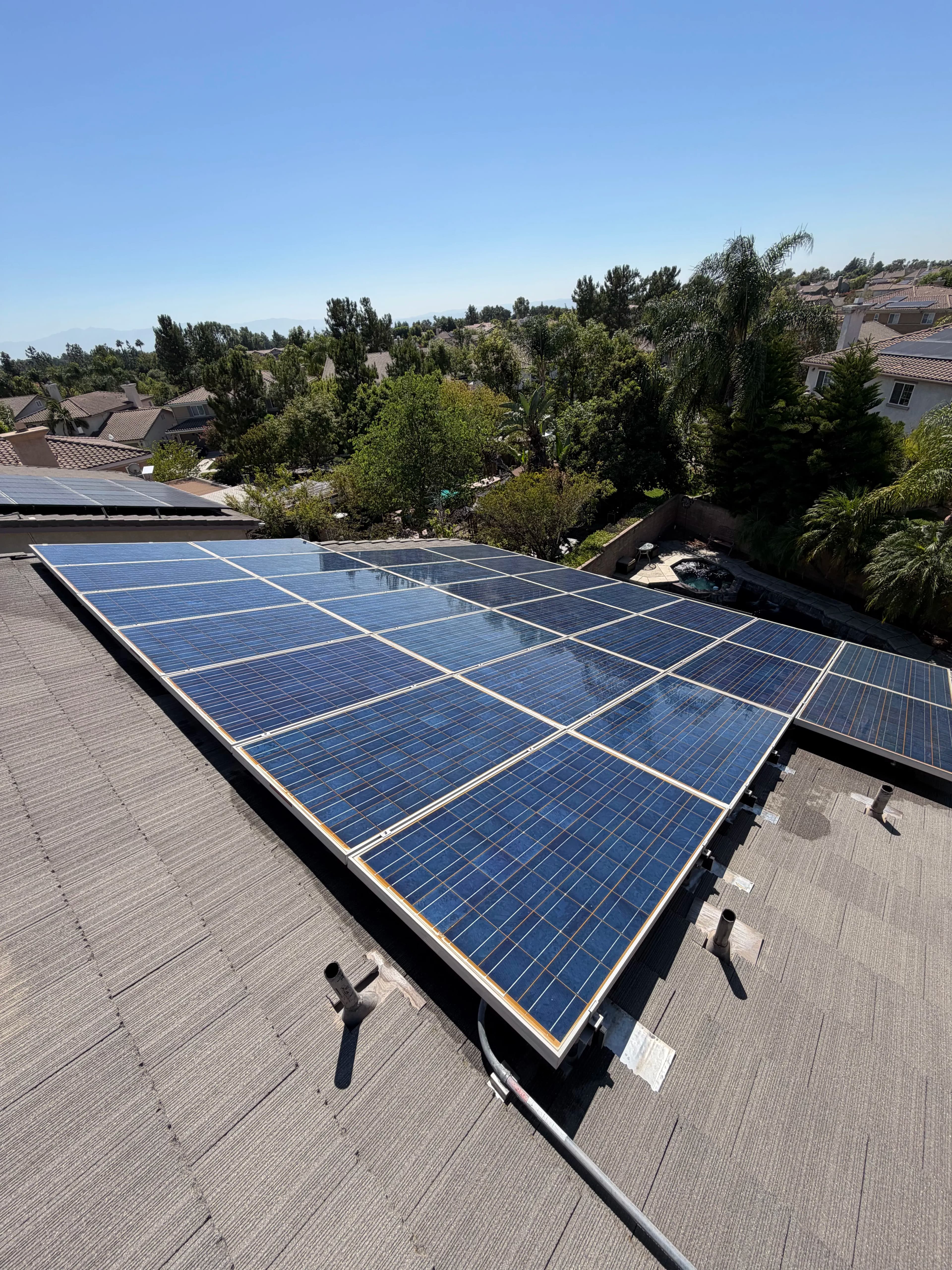 Project Quarterly Solar Panel Cleaning in Upland Keeps Your System Running Right image