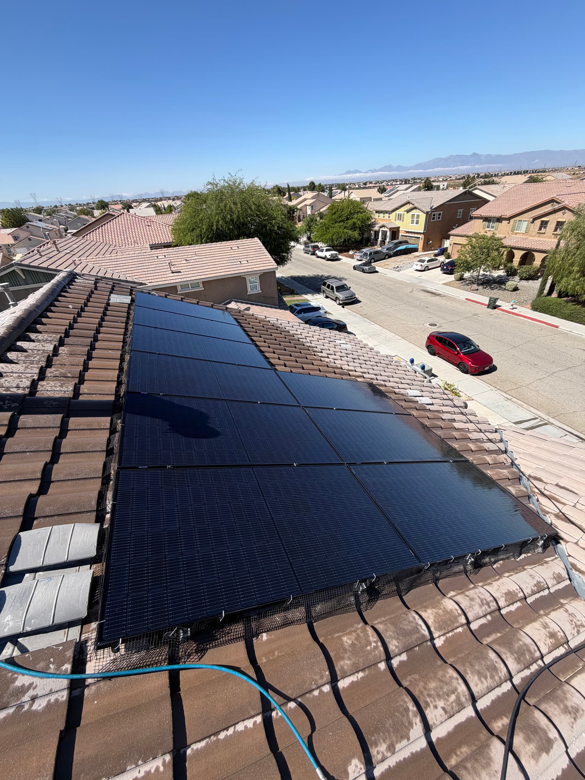 Solar Panel Cleaning and Bird Proofing in Victorville image