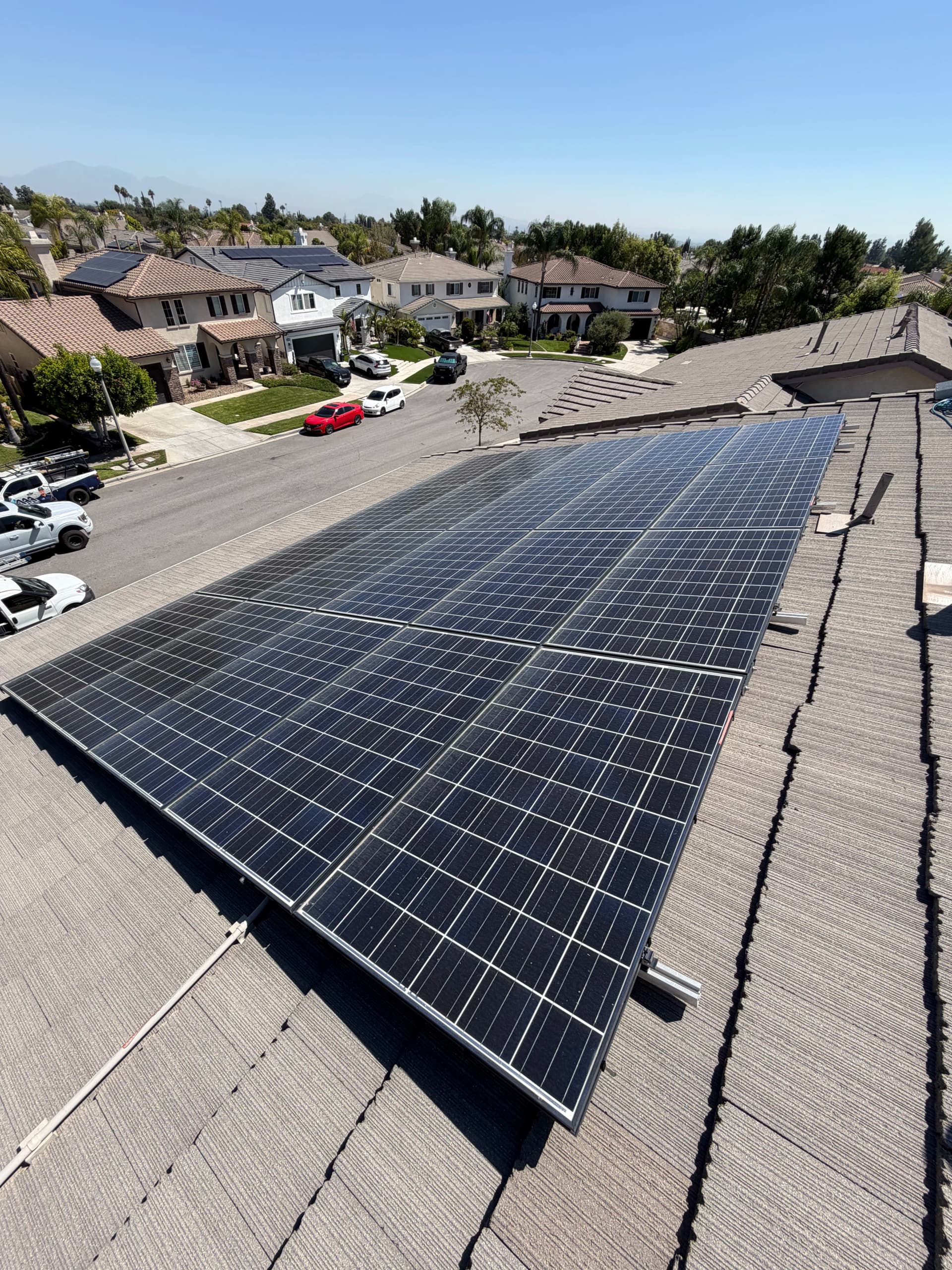 Gallery photos for Quarterly Solar Panel Cleaning in Upland Keeps Your System Running Right: Image #4