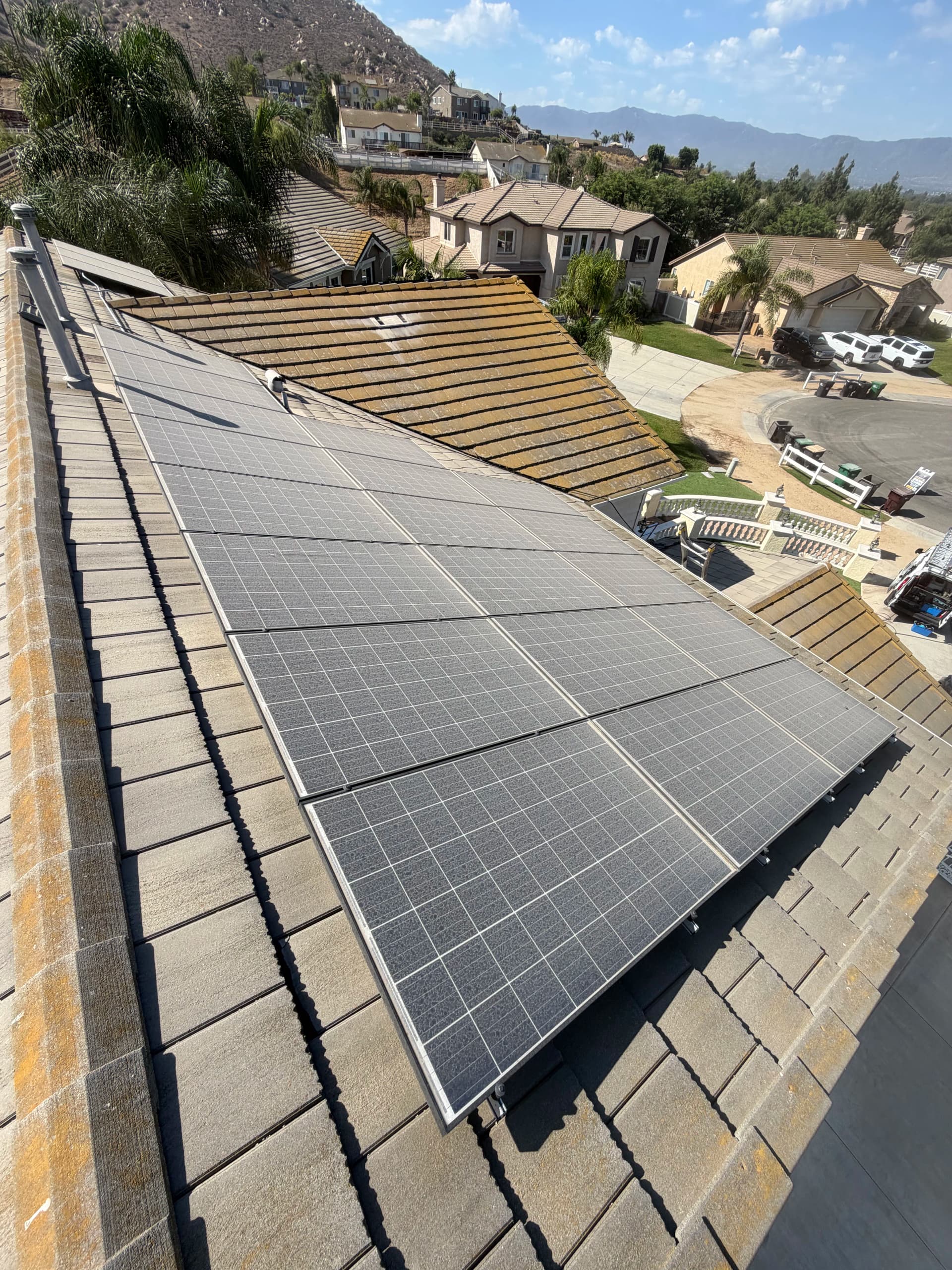 Gallery photos for Biannual Solar Panel Cleaning in Norco Keeps Panels Performing: Image #5