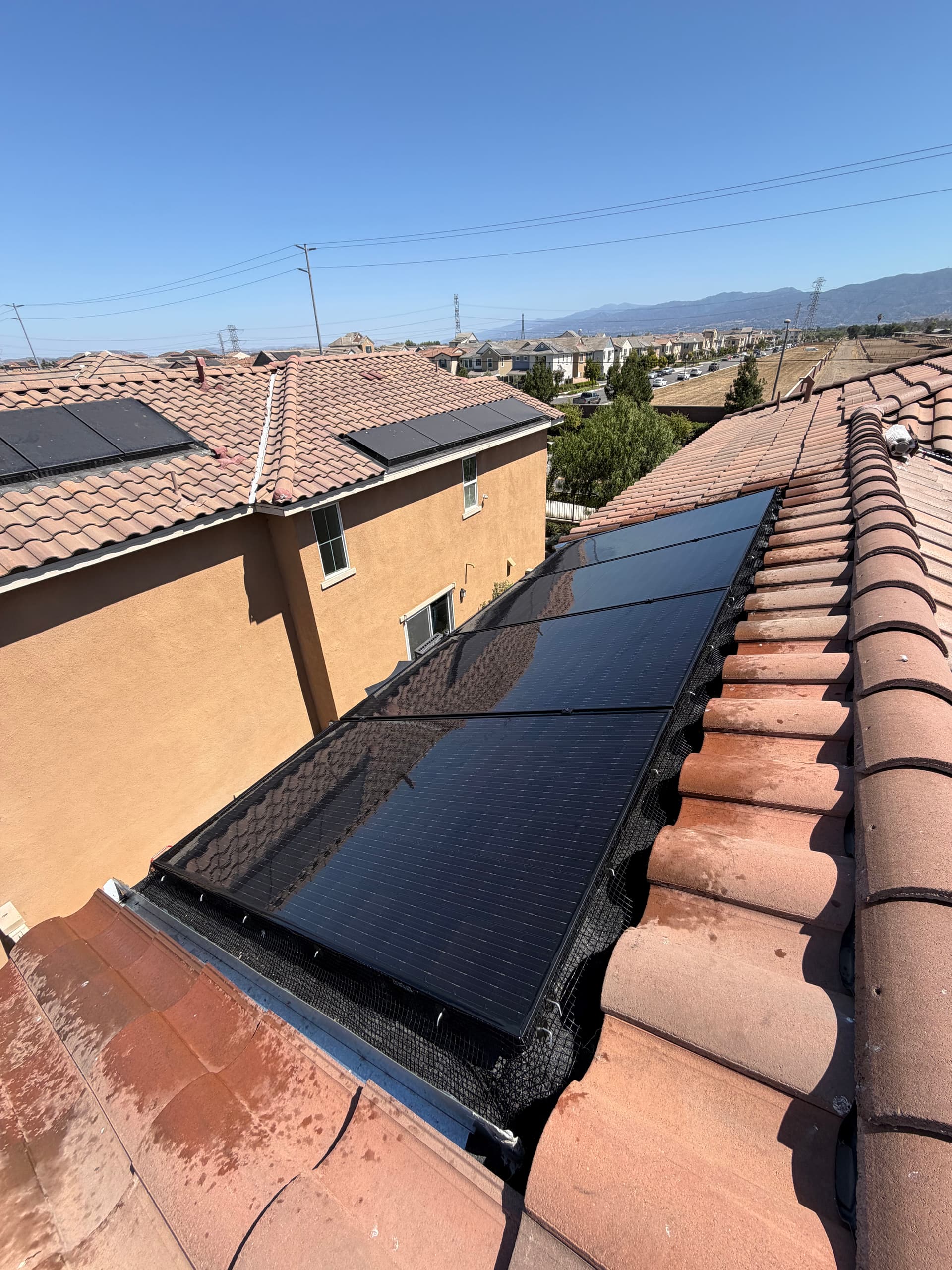 Gallery photos for Solar Panel Bird Proofing and Cleaning in Chino: Image #5