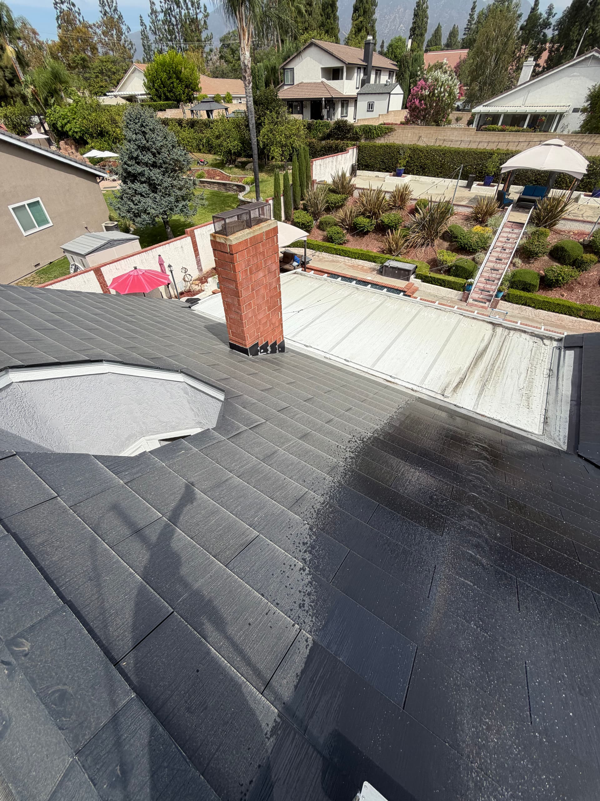 Gallery photos for Tesla Solar Roof Cleaning Done Right in Upland: Image #5