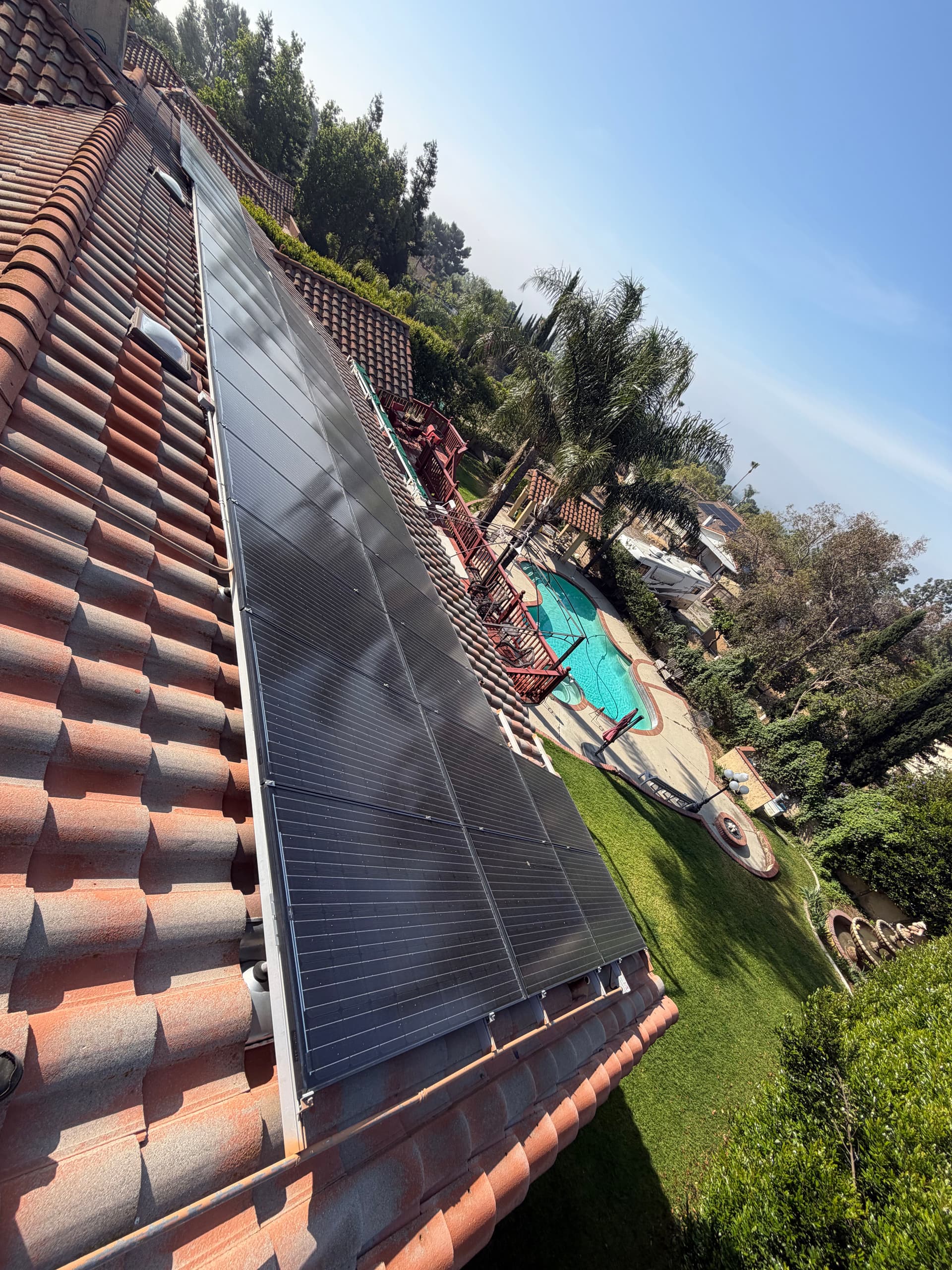 Solar Panel Cleaning on Haven Ave in Rancho Cucamonga image