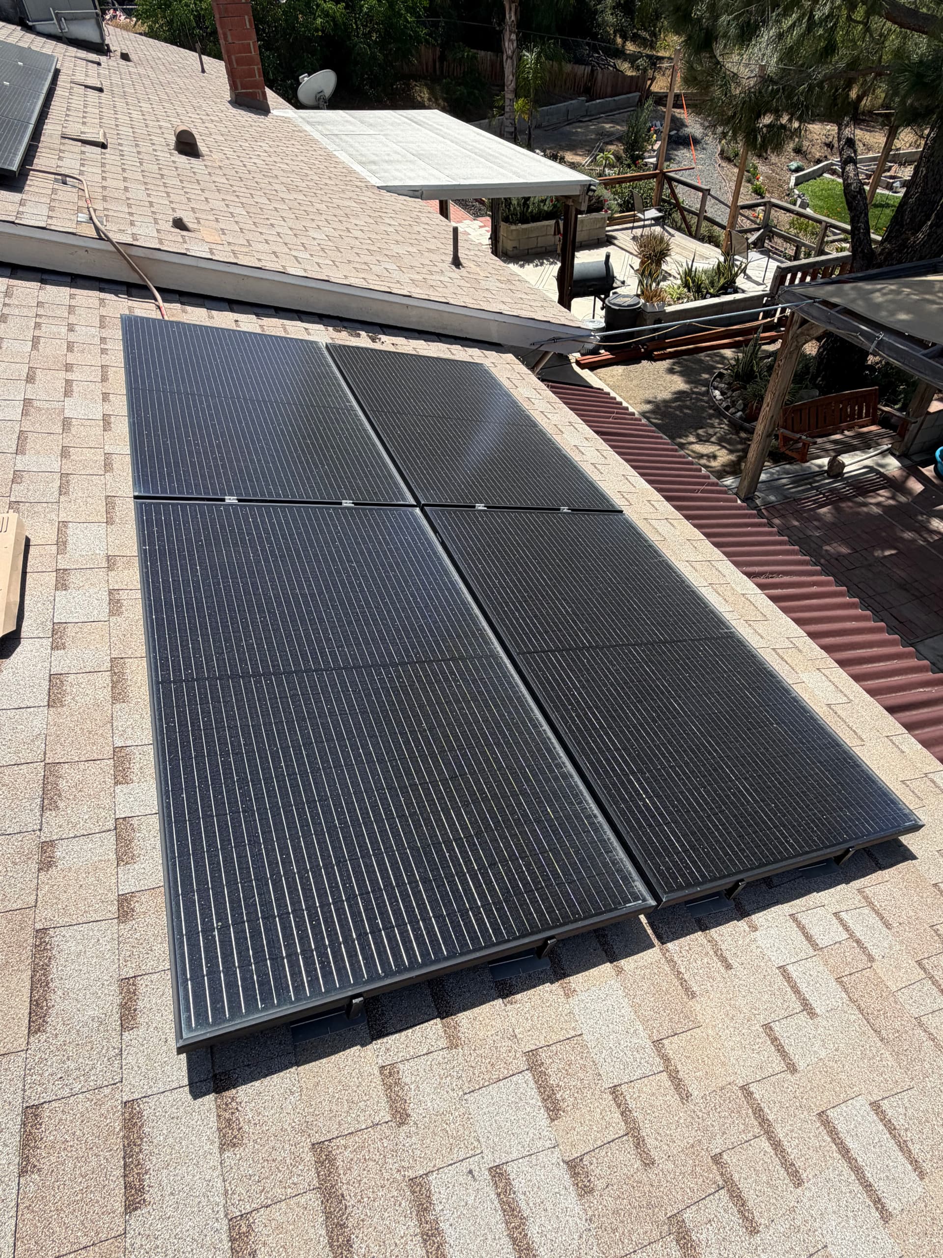 Gallery photos for 33 Solar Panels Cleaned in Jurupa Valley - 23% Production Boost: Image #2