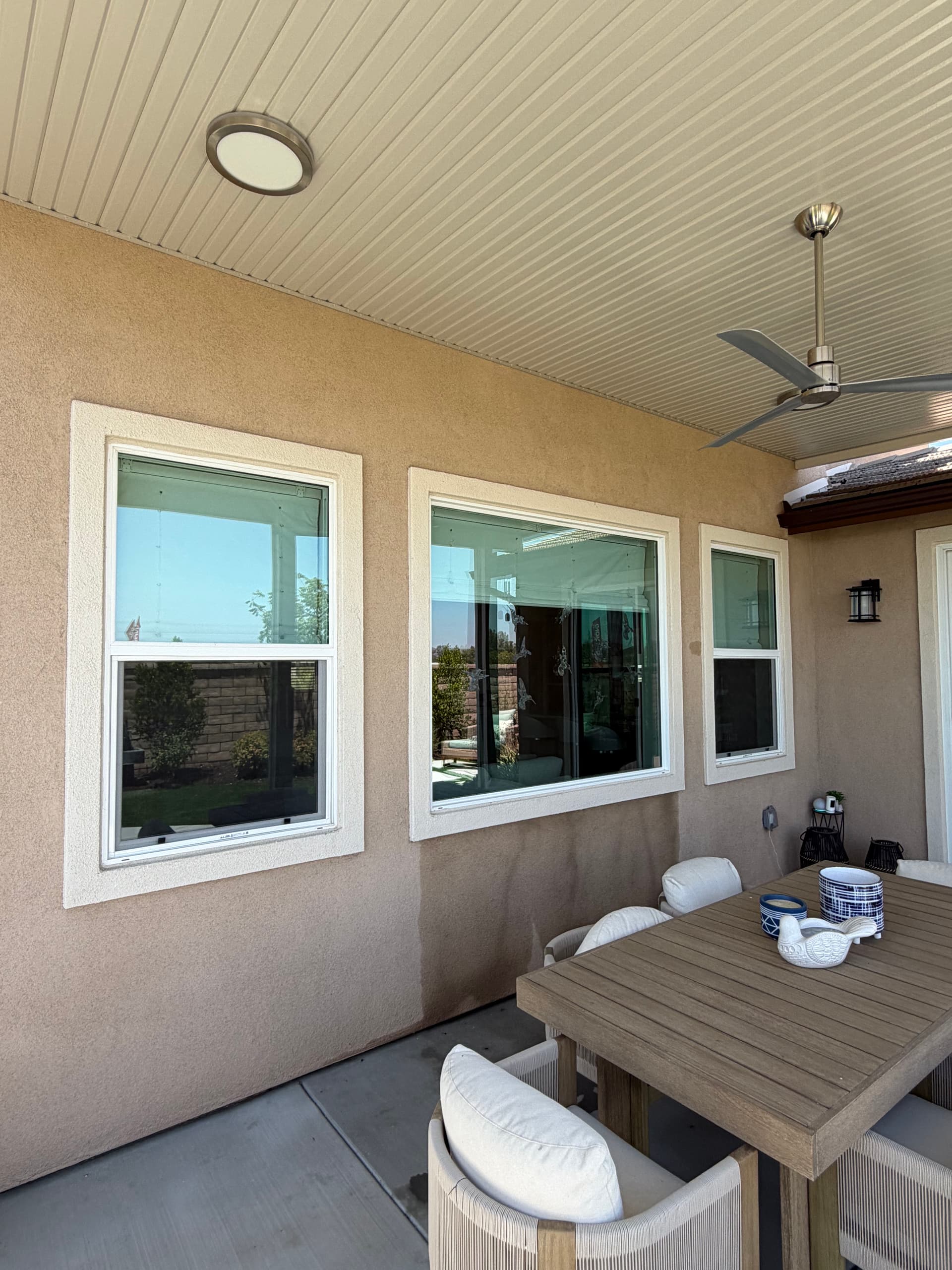 Gallery photos for Window Cleaning and Screen Service at a Menifee Home: Image #2
