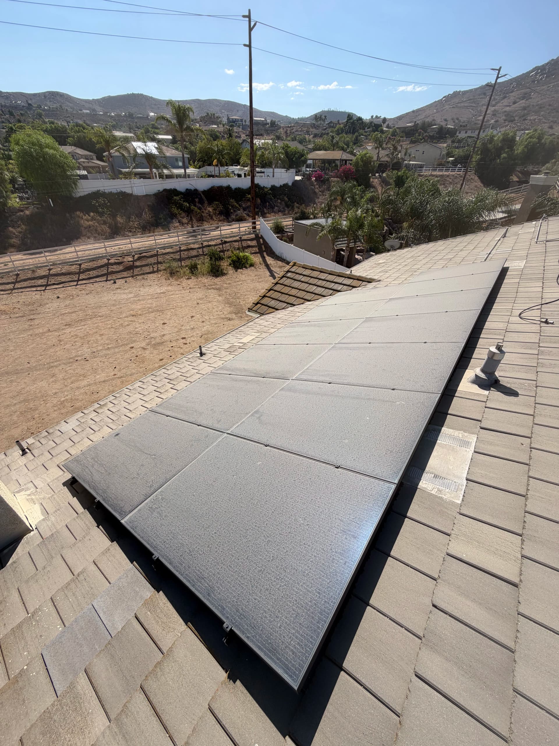 Gallery photos for Biannual Solar Panel Cleaning in Norco Keeps Panels Performing: Image #6