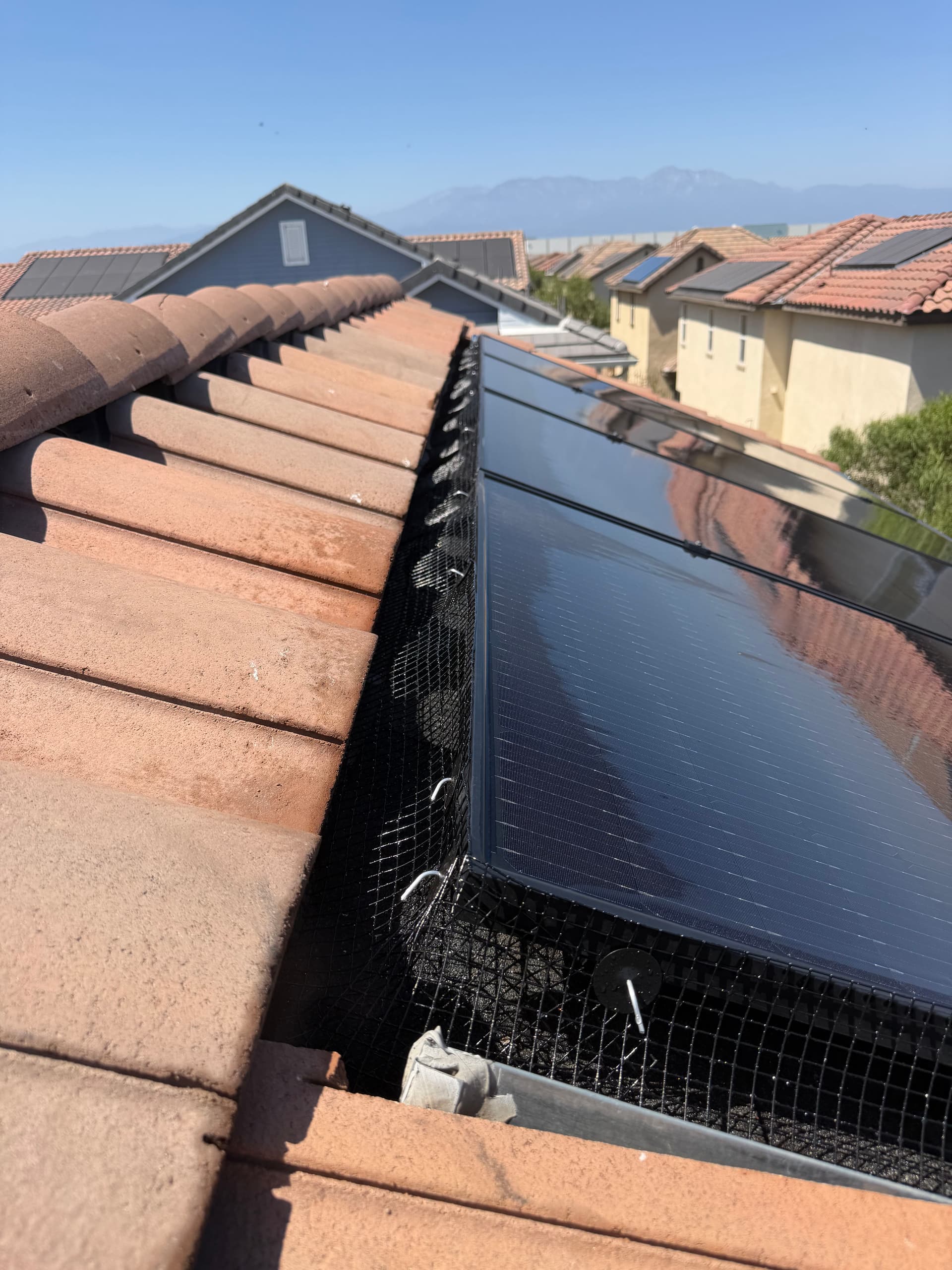 Gallery photos for Solar Panel Bird Proofing and Cleaning in Chino: Image #1