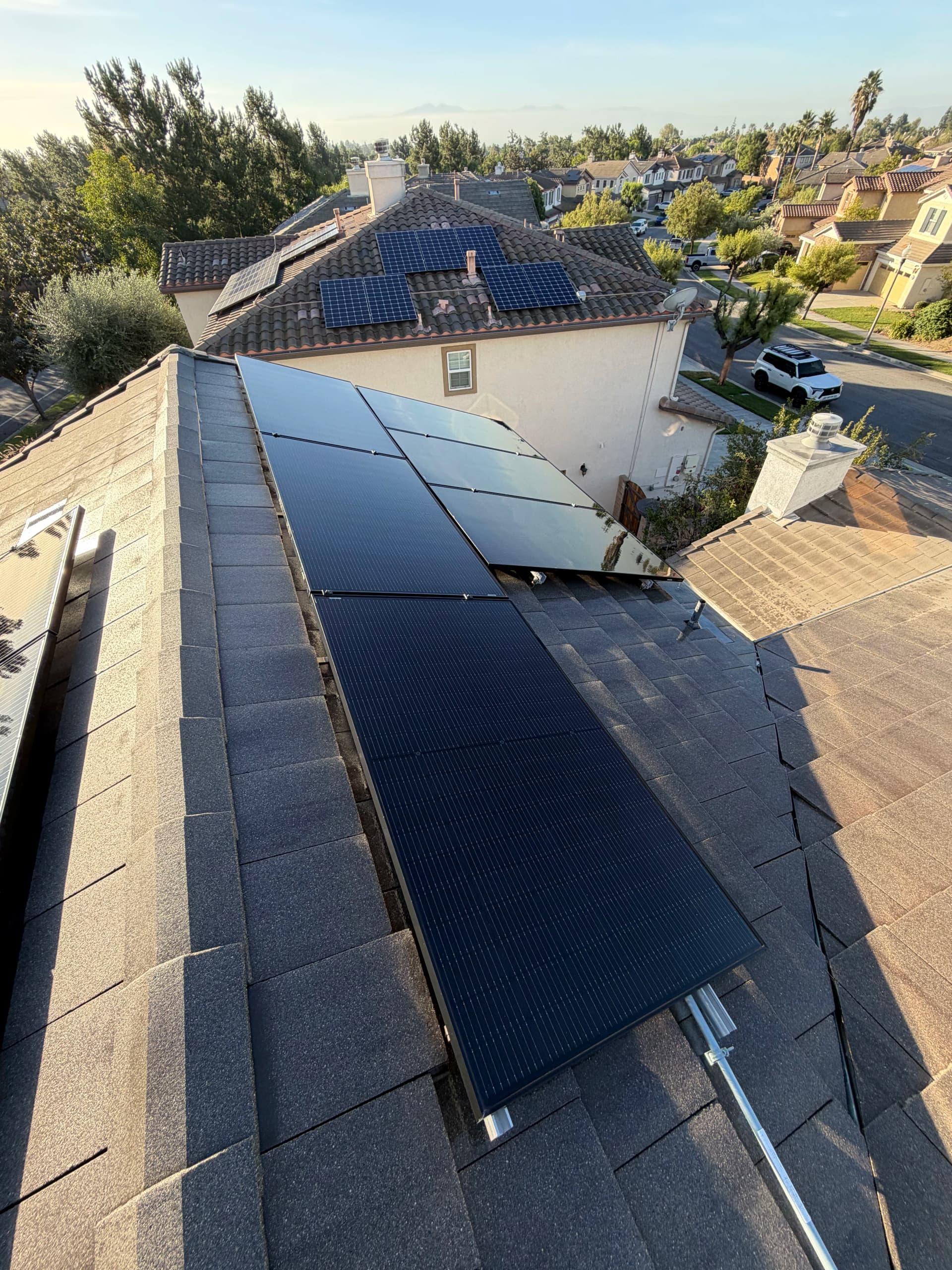 Gallery photos for Quarterly Solar Panel Cleaning Keeping Upland Homes Running Right: Image #1