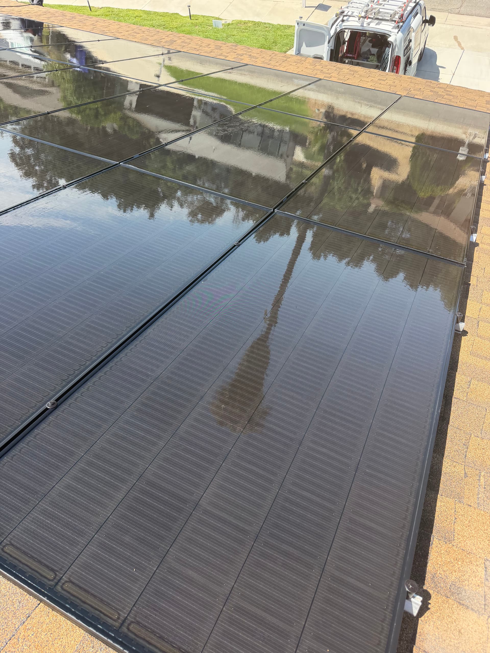 Gallery photos for Solar Panel Cleaning in Jurupa Valley Gets This System Back on Track: Image #2