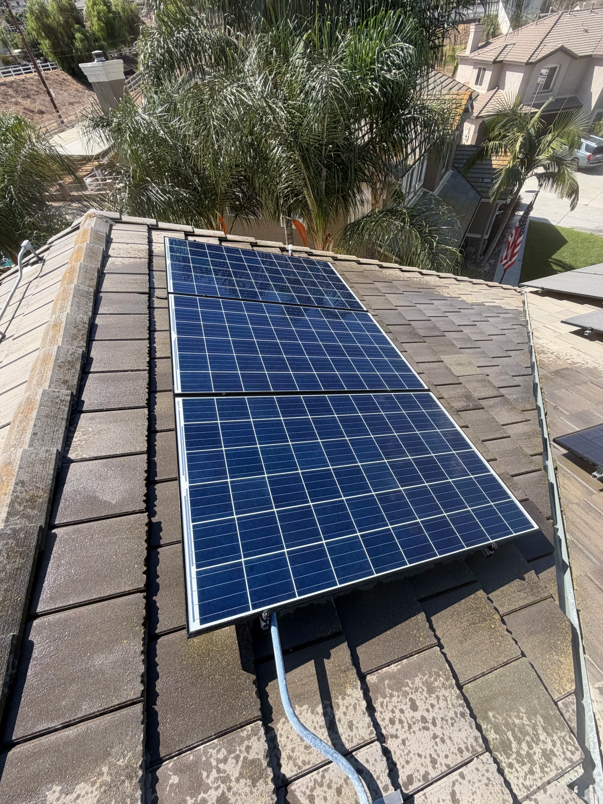 Gallery photos for Biannual Solar Panel Cleaning in Norco Keeps Panels Performing: Image #3