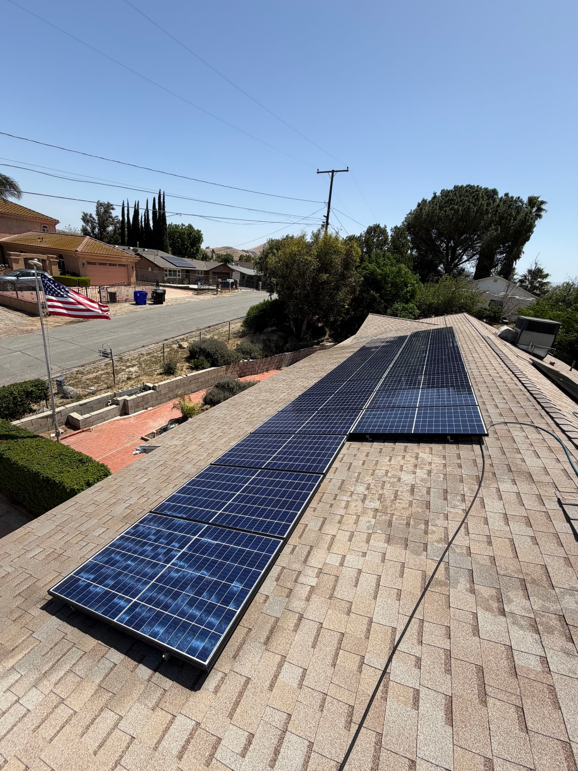 Gallery photos for 33 Solar Panels Cleaned in Jurupa Valley - 23% Production Boost: Image #5