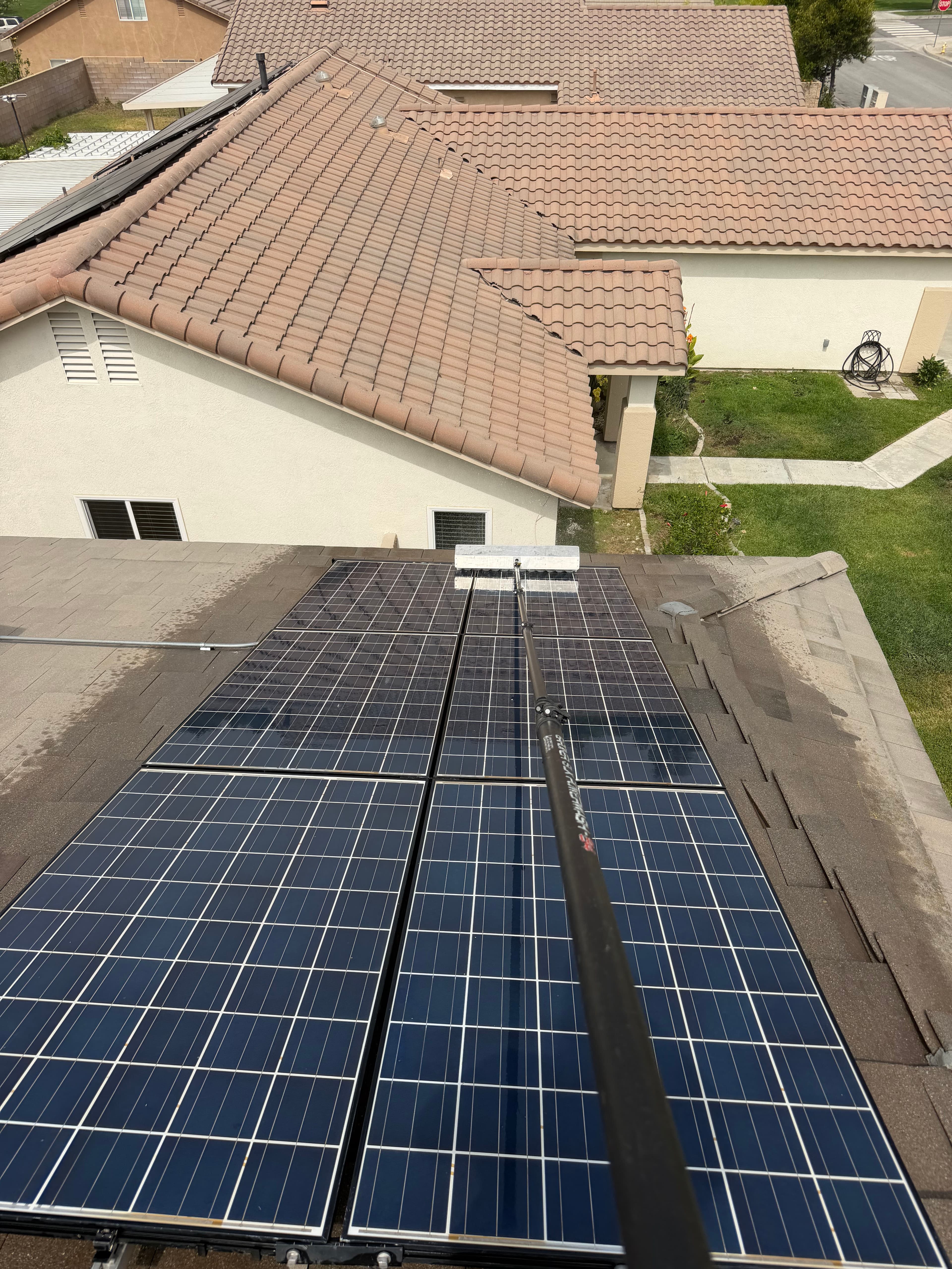 Project Biannual Solar Panel Cleaning in Fontana image